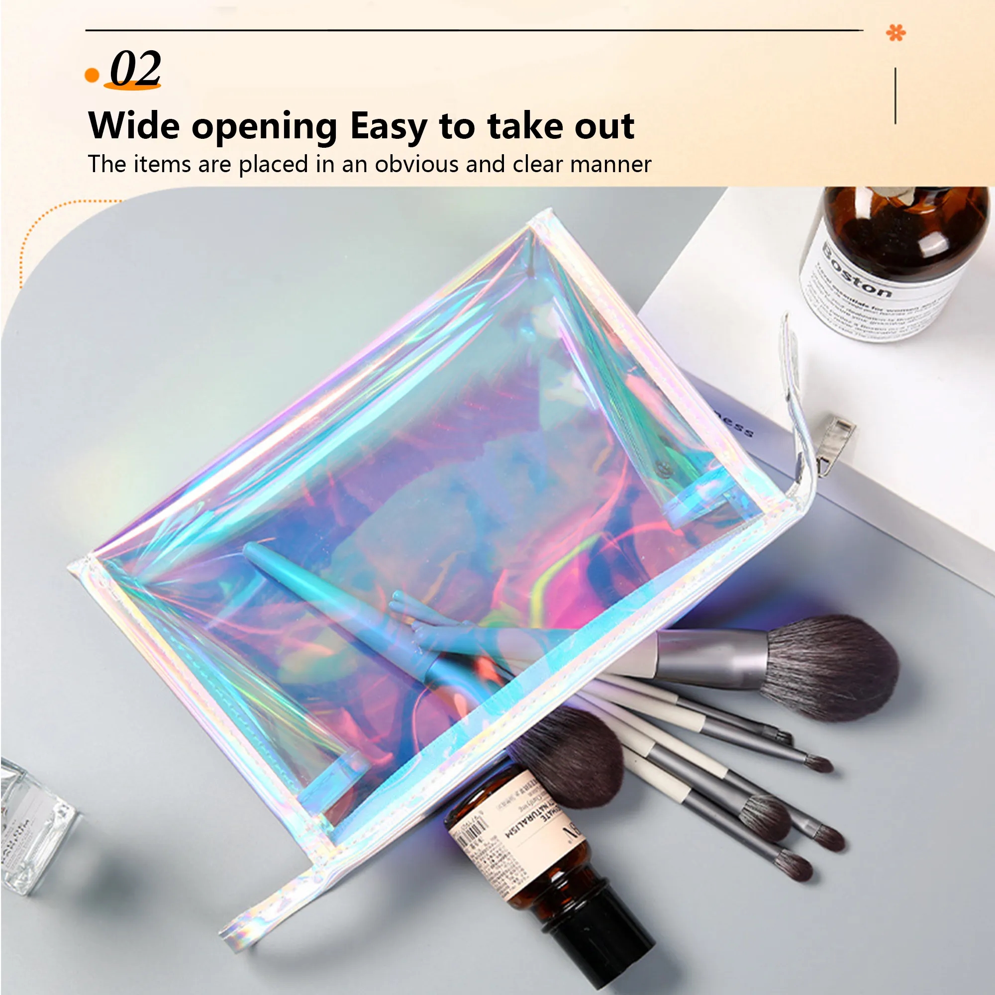 PVC Waterproof Makeup Bag 5