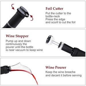 Elegant Air Pressure Pump Wine Bottle Opener 19