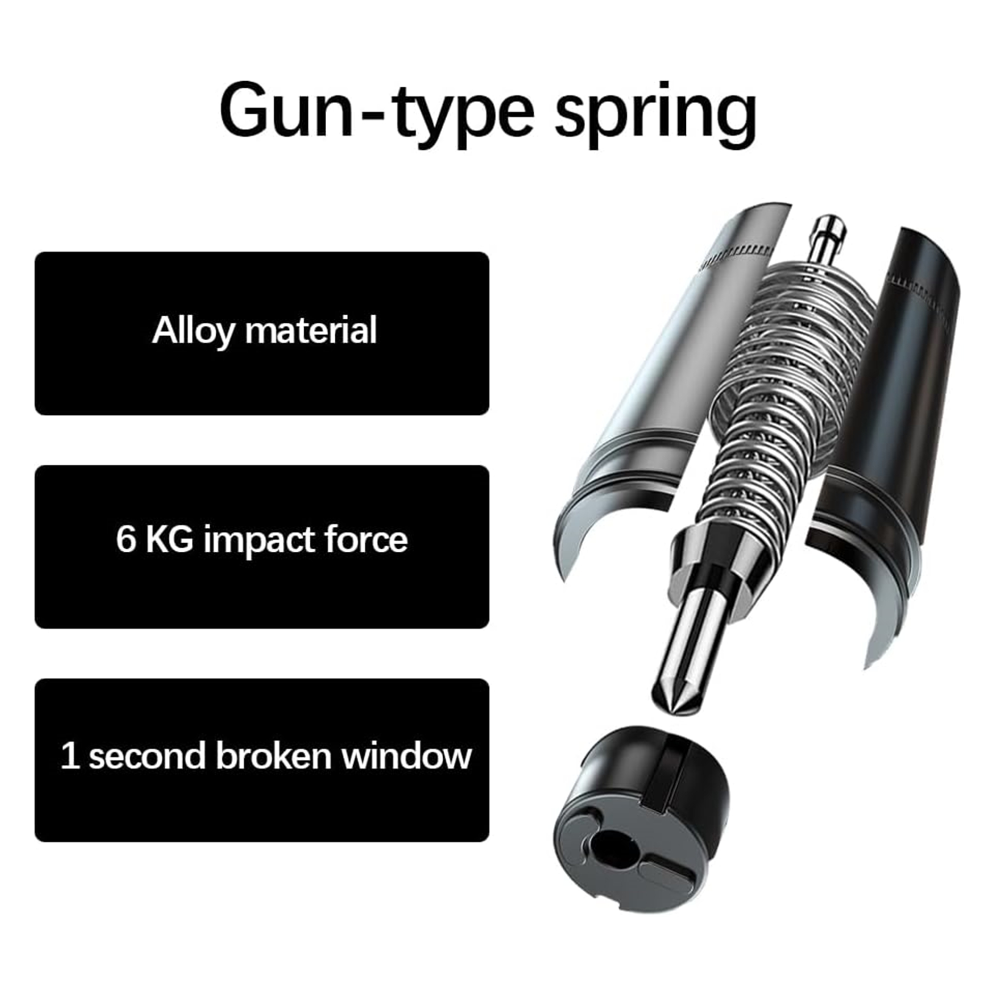 Car Window Breaker And Seat Belt Cutter 4