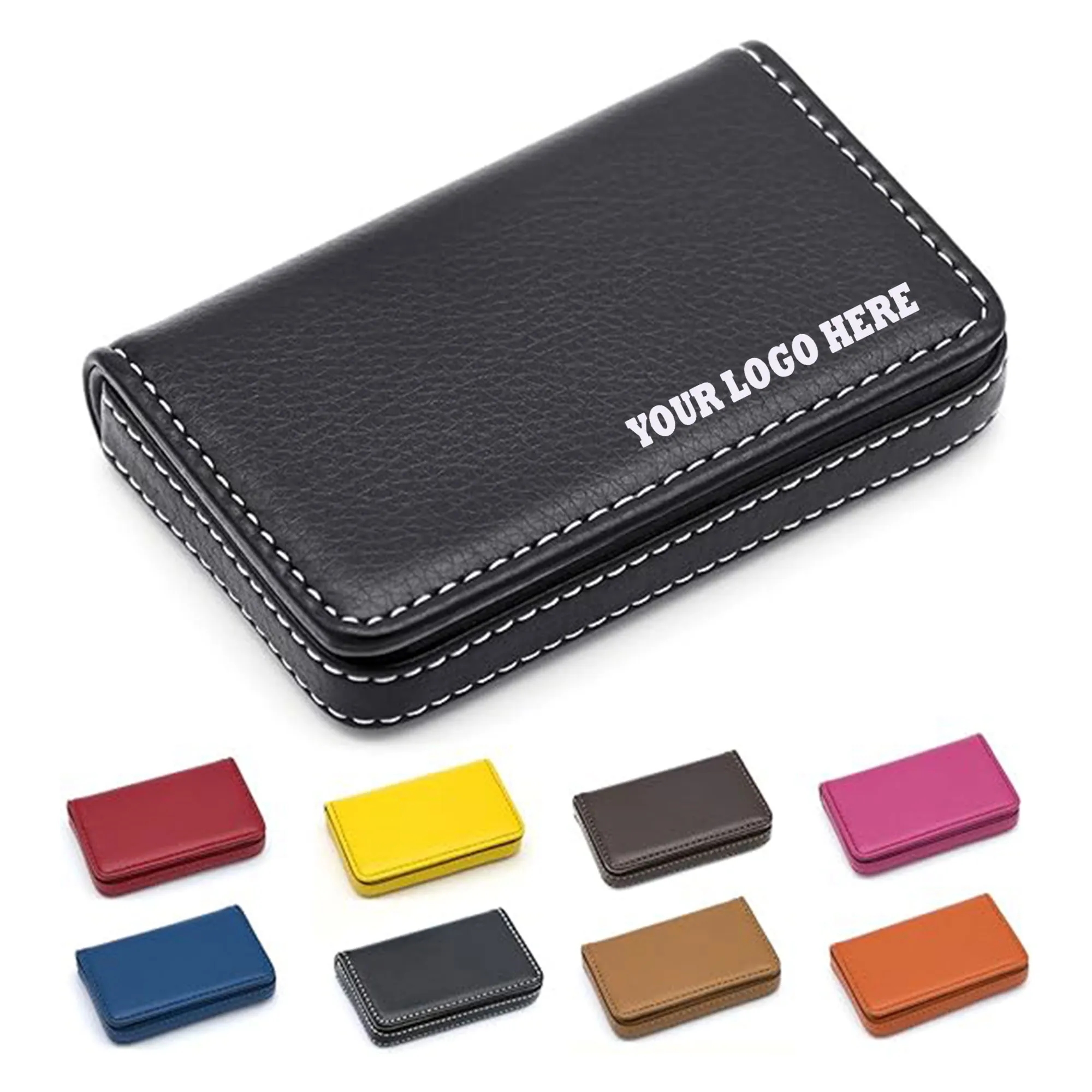 Business Name Card Holder Wallet Credit C ID Case 6
