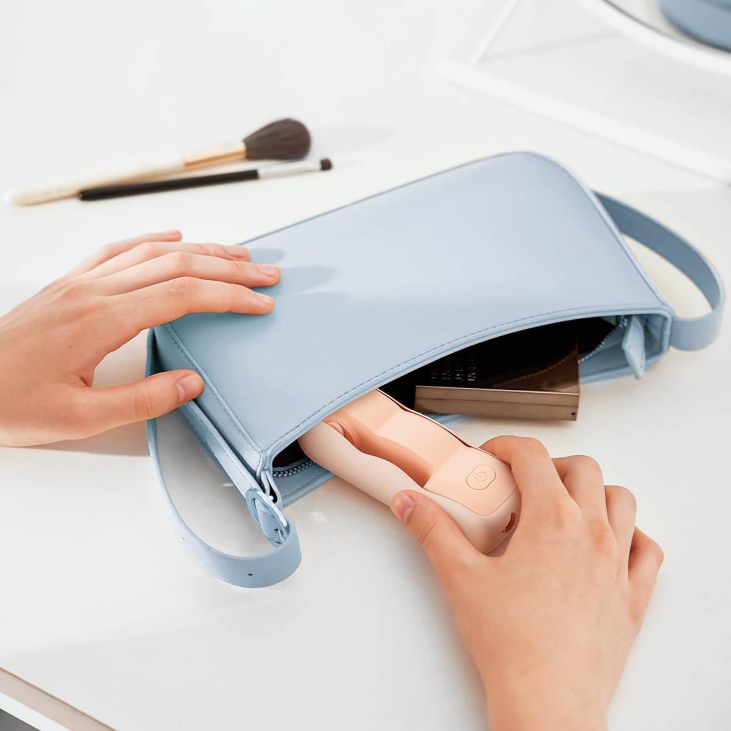 Portable Foldable Mini Fan Usb Rechargeable For Travel 6