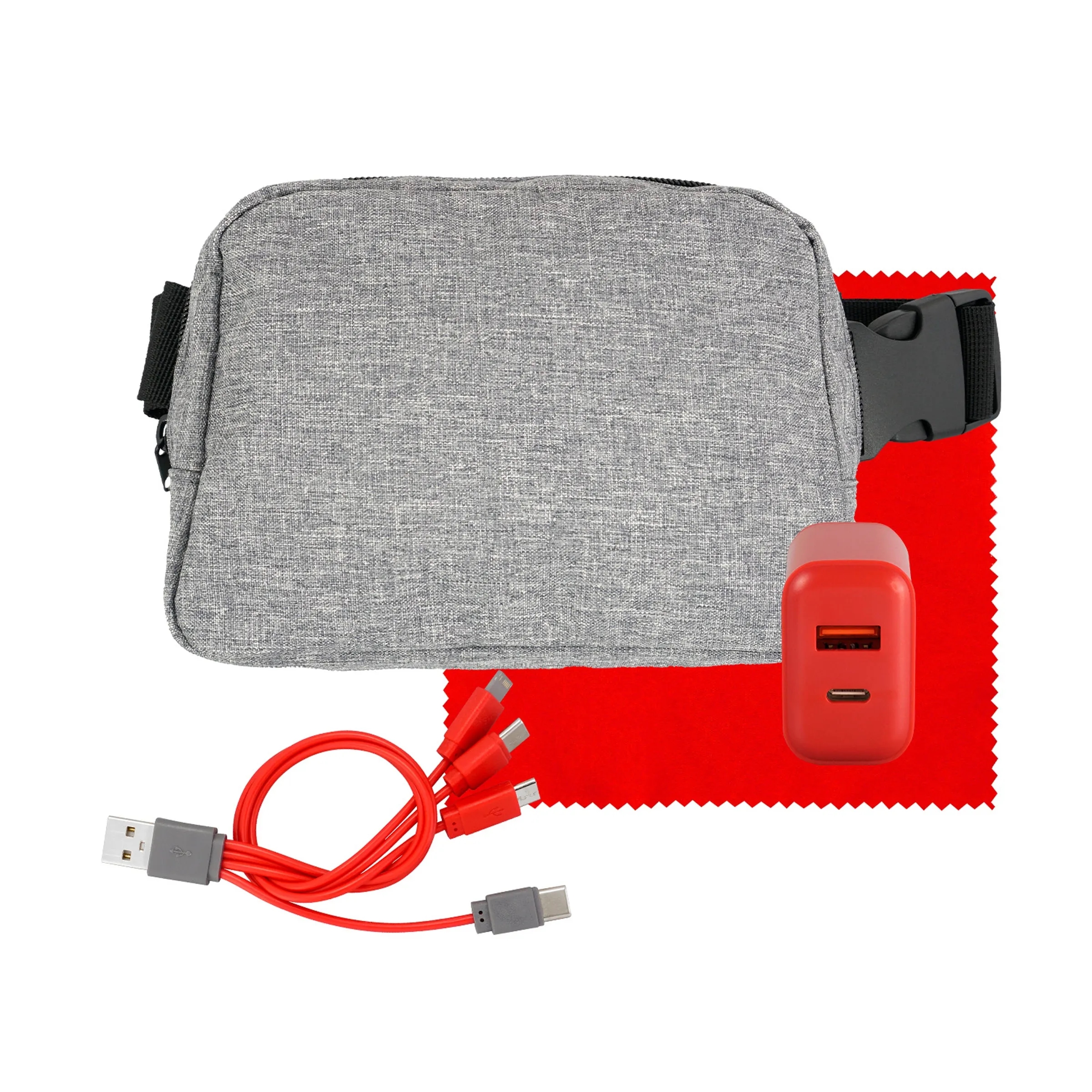 FAST CHARGER RECYCLED FANNY PACK SET 6