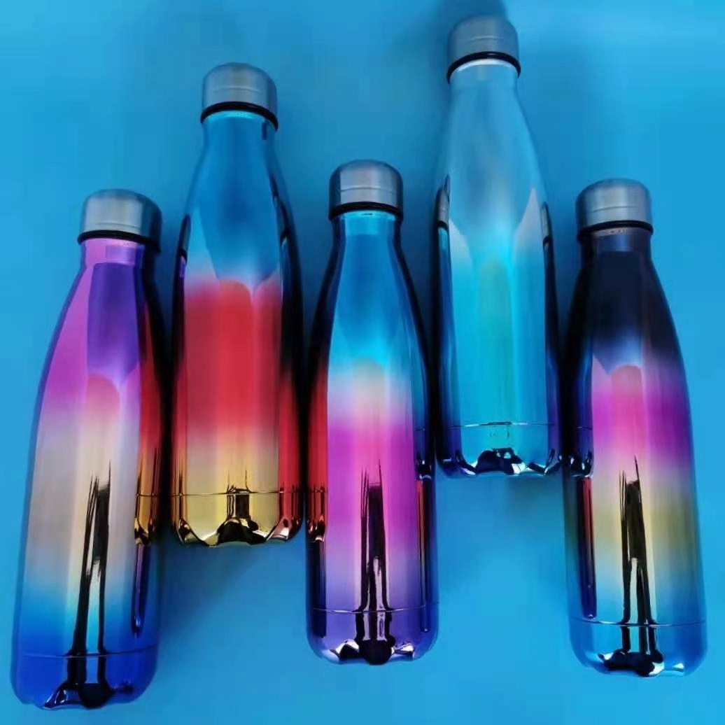 Stainless steel double wall travel water bottle 500ml 1