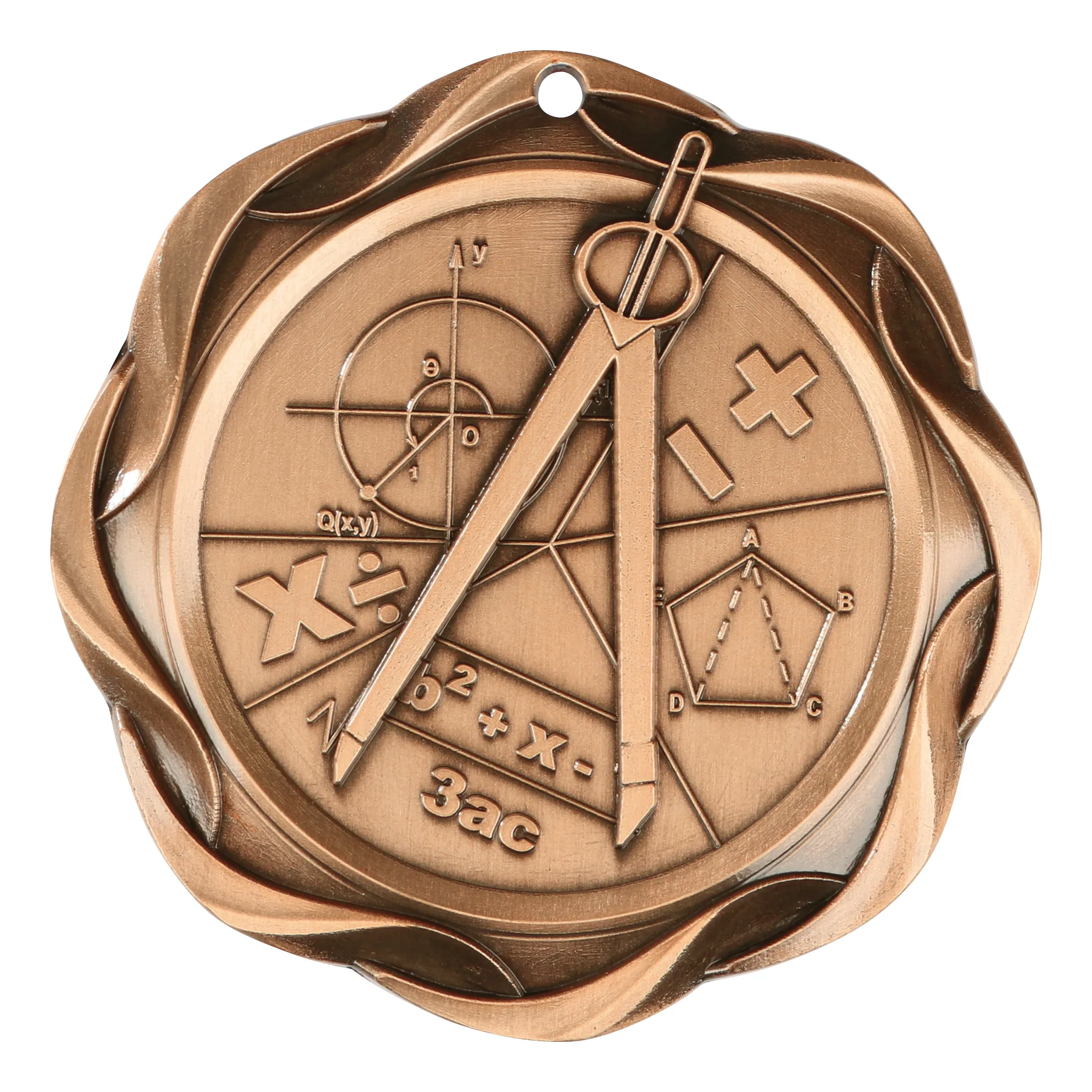 3" Fusion Math Medal 19