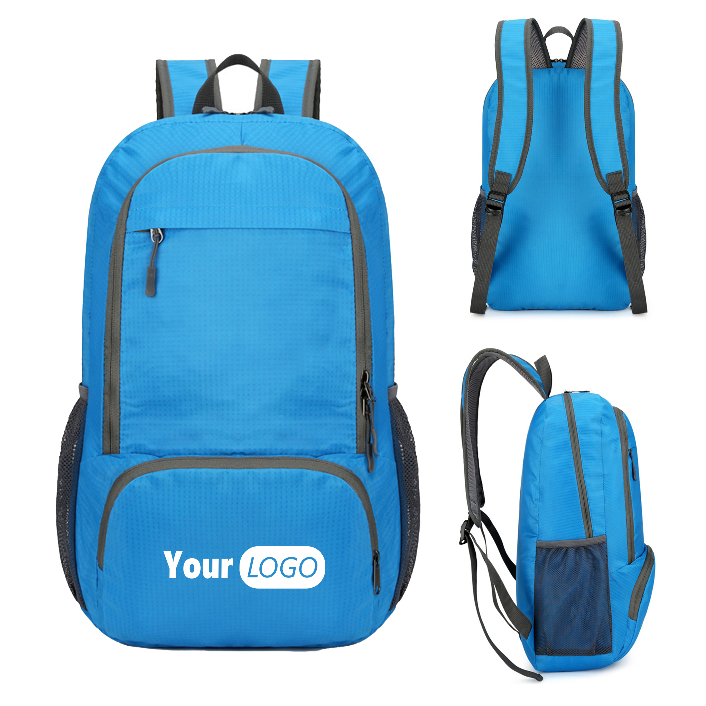 Polyester Stylish And Functional Backpack With Custom Branding 4