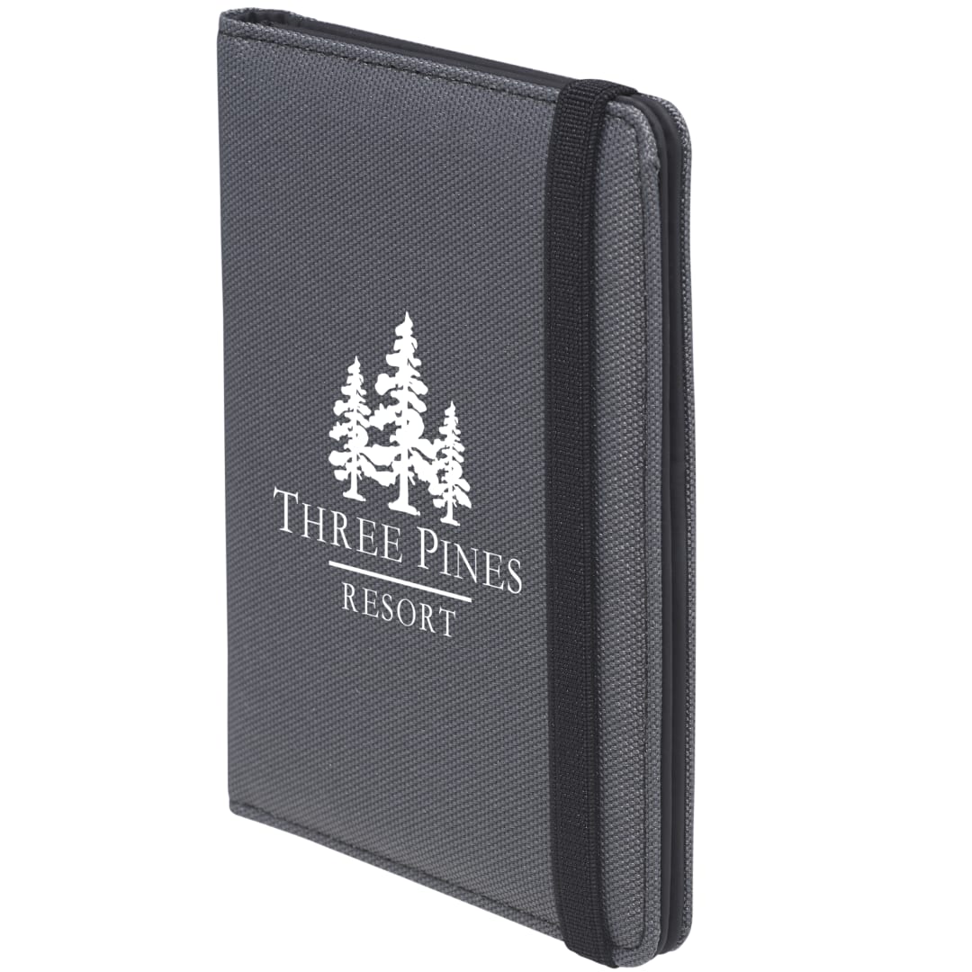 Deluxe Recycled Passport Wallet, custom luggage with logo imprint 3