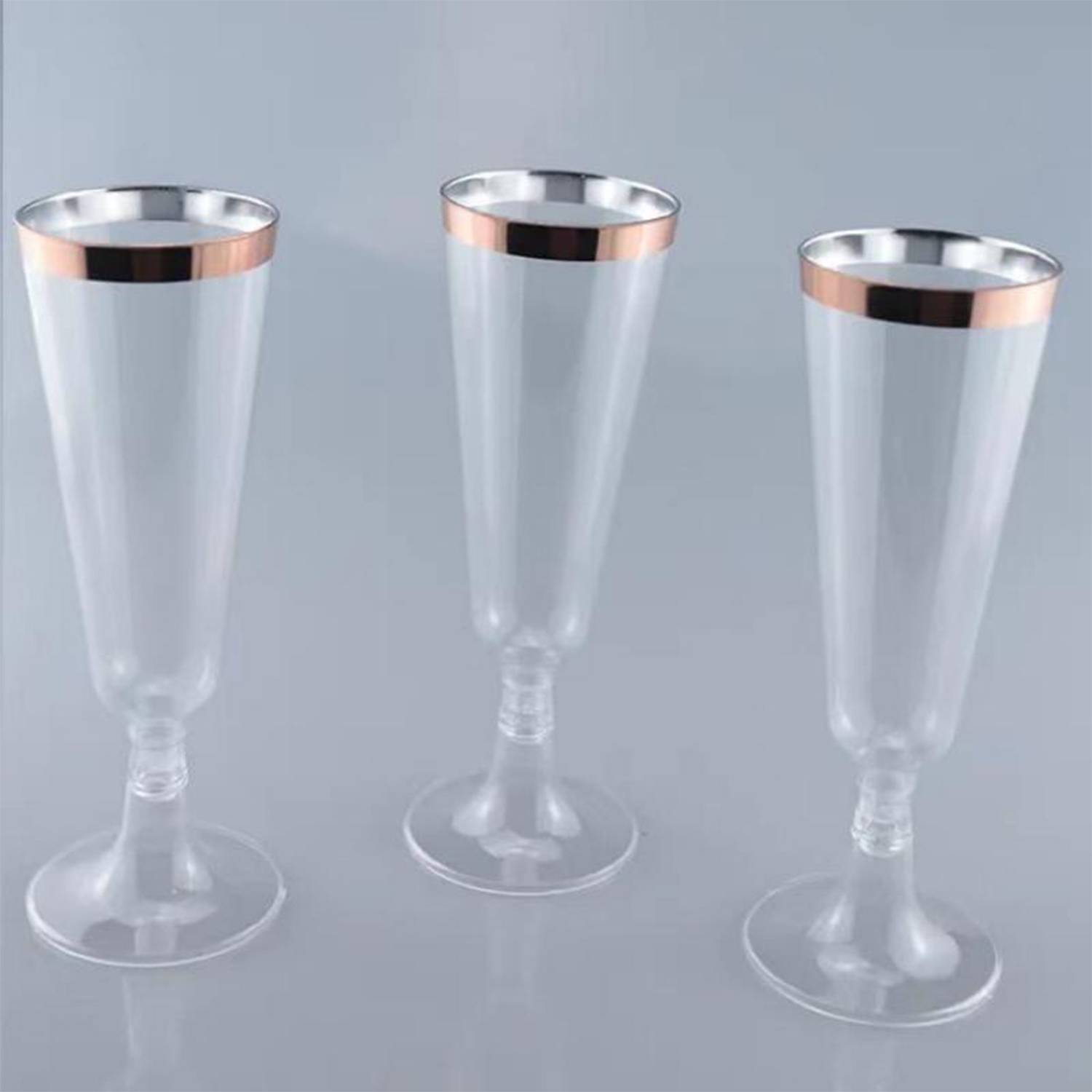 5Oz Gold-Plated Rim Wine Glass 5