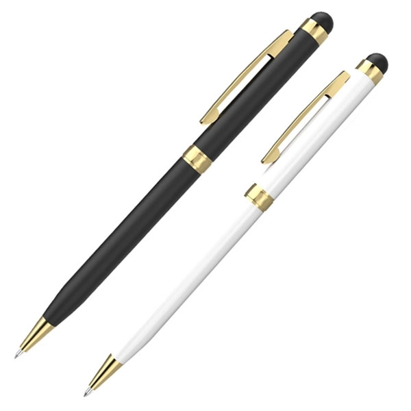 Hotel Metal Twist Ballpoint Stylus Pen 6