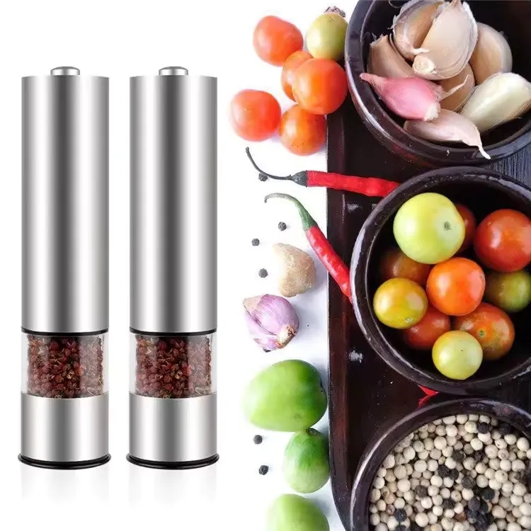 Electric Salt and Pepper Grinder Set 5