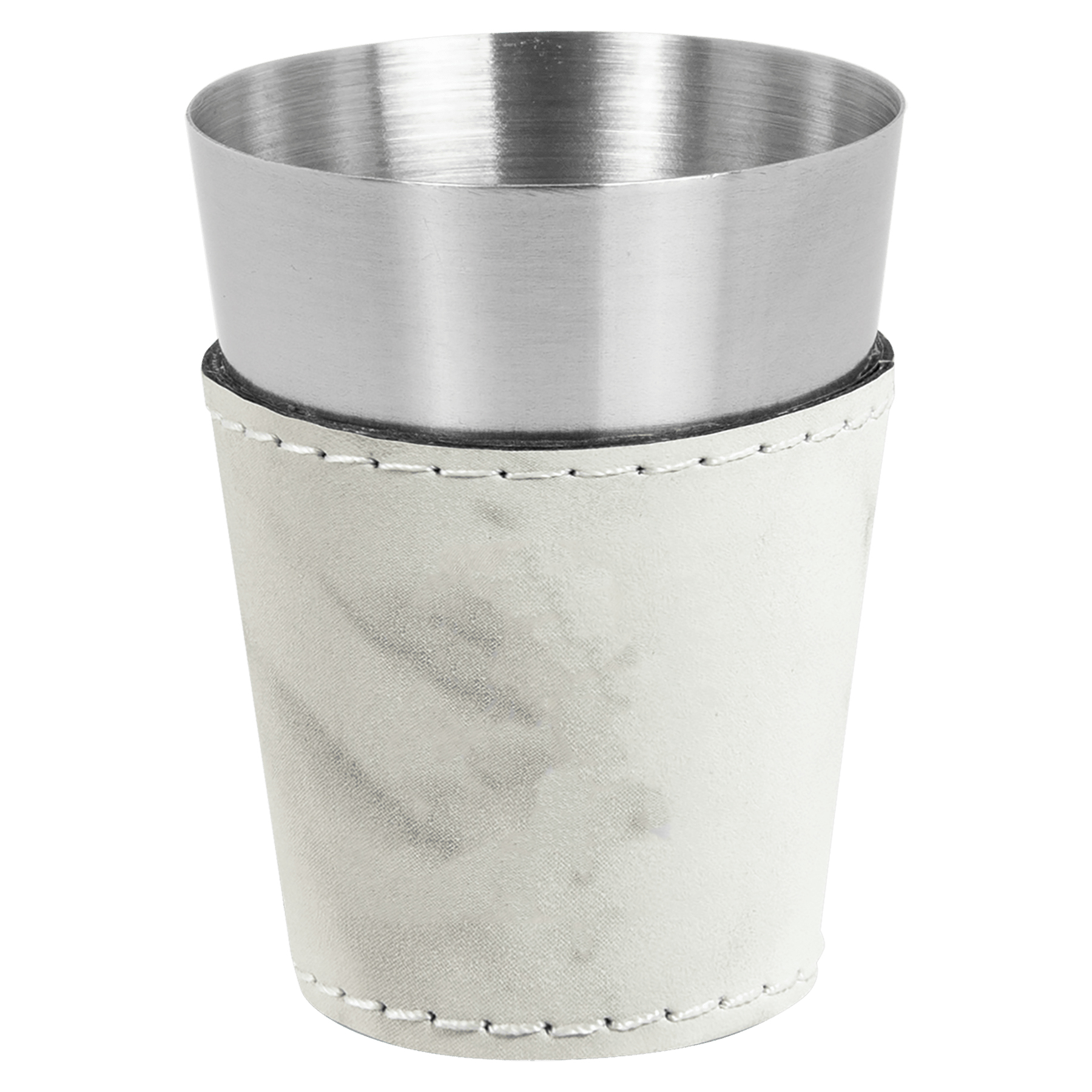 2oz. Marble Leatherette & Stainless Steel Shot Glass 3