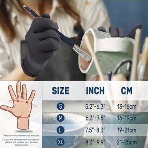 Reflective Winter Gloves Touchscreen Gloves 5