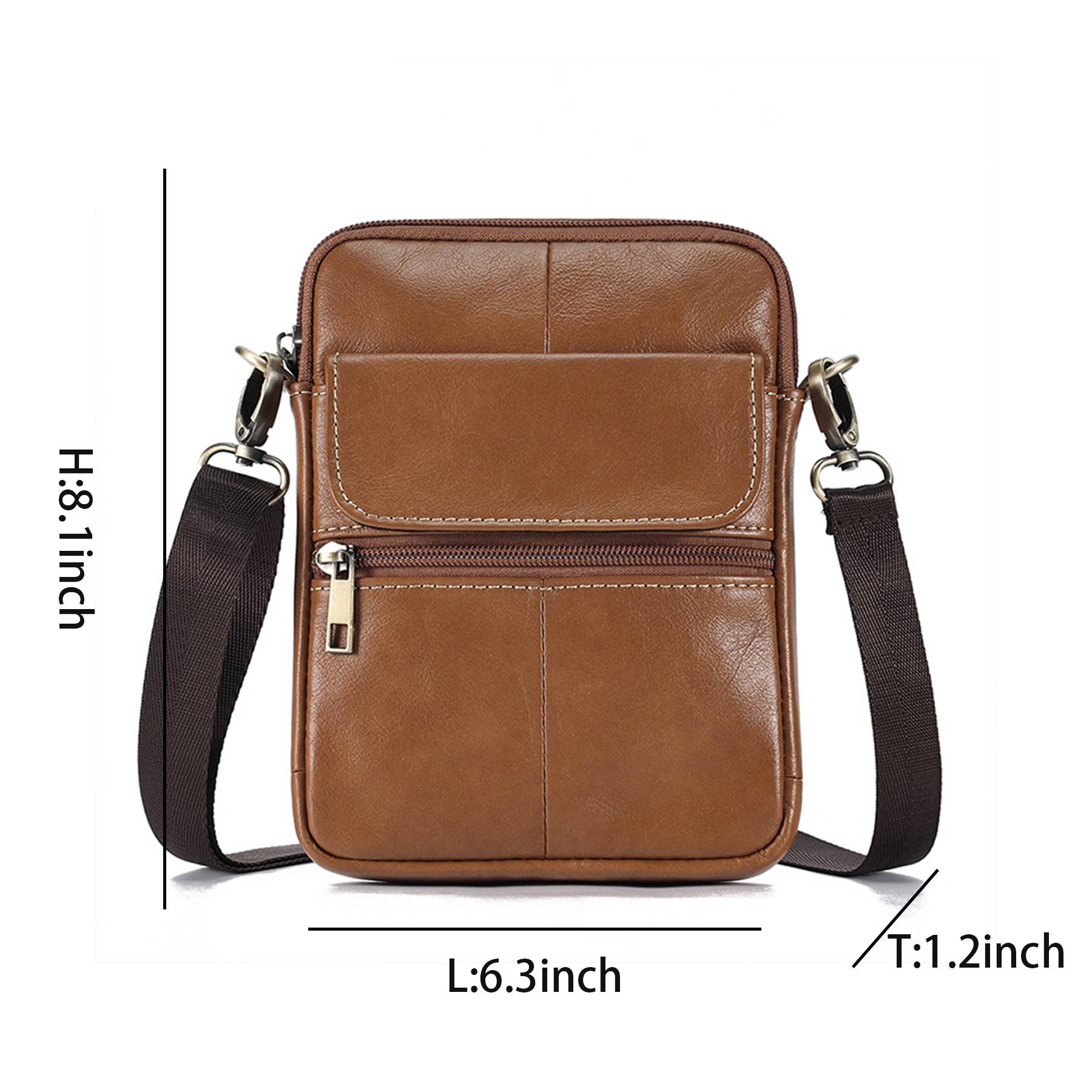 Man Purse Crossbody Bags for Work Business 5