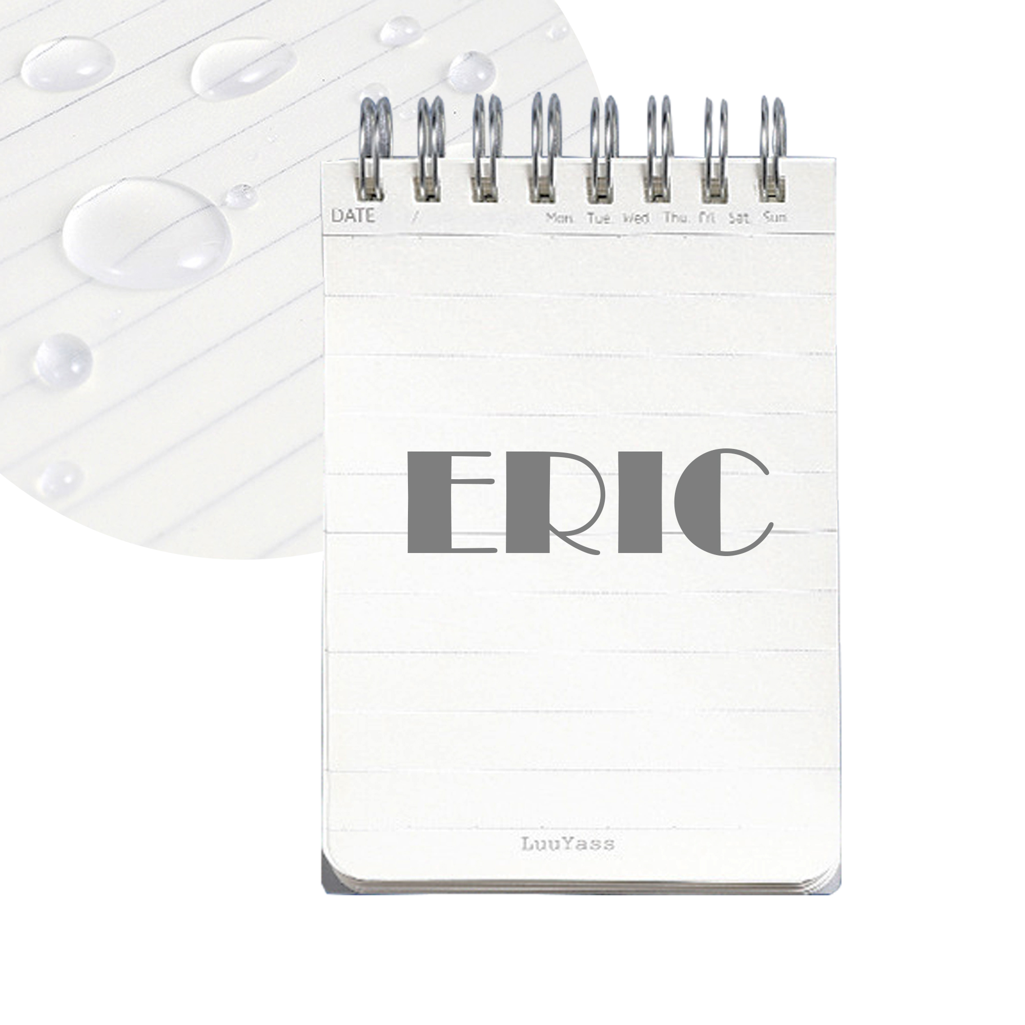 A7 Samll Spiral Notebook Stand Upright Easy To Carry 2