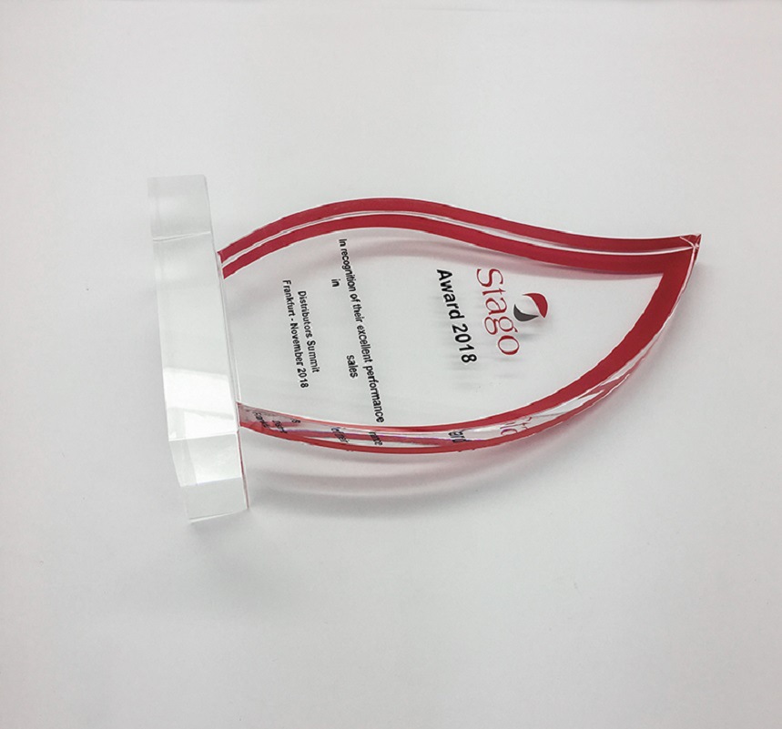 Executive Series Flame Award w/Base 5