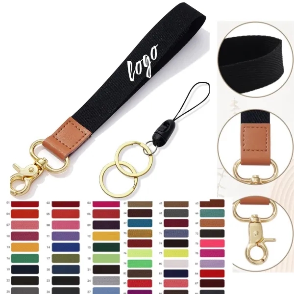 Wristlet Keychain,Braided  Wrist Lanyards for Key Chain Hold 1