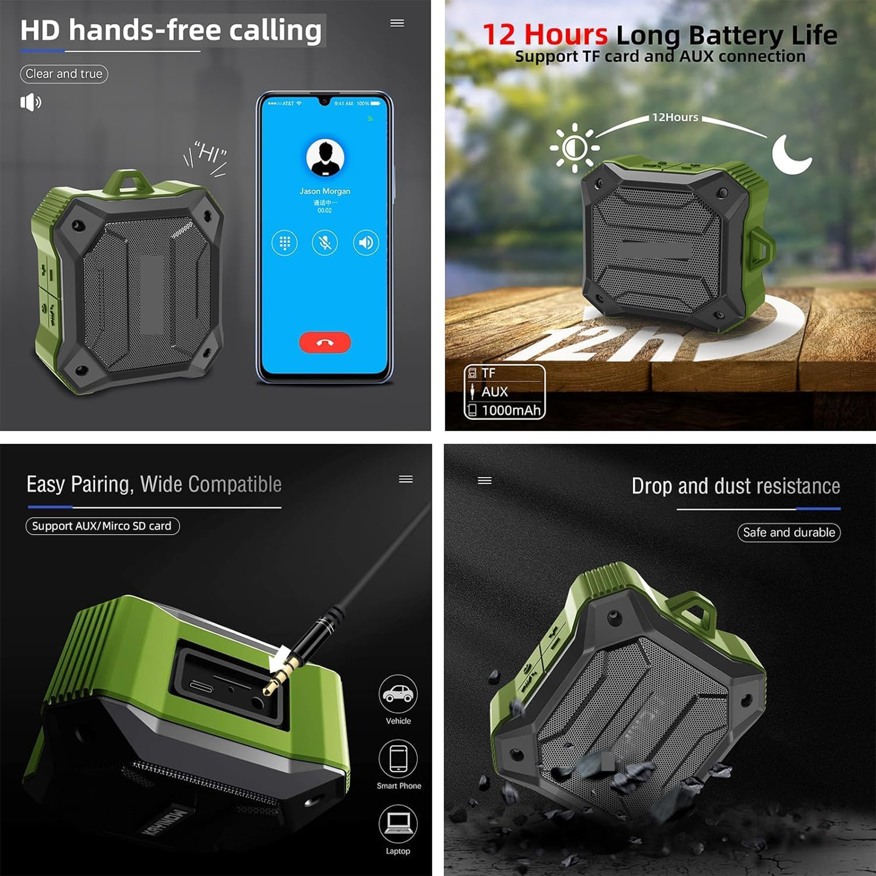 Waterproof Wireless Shower Speaker 1