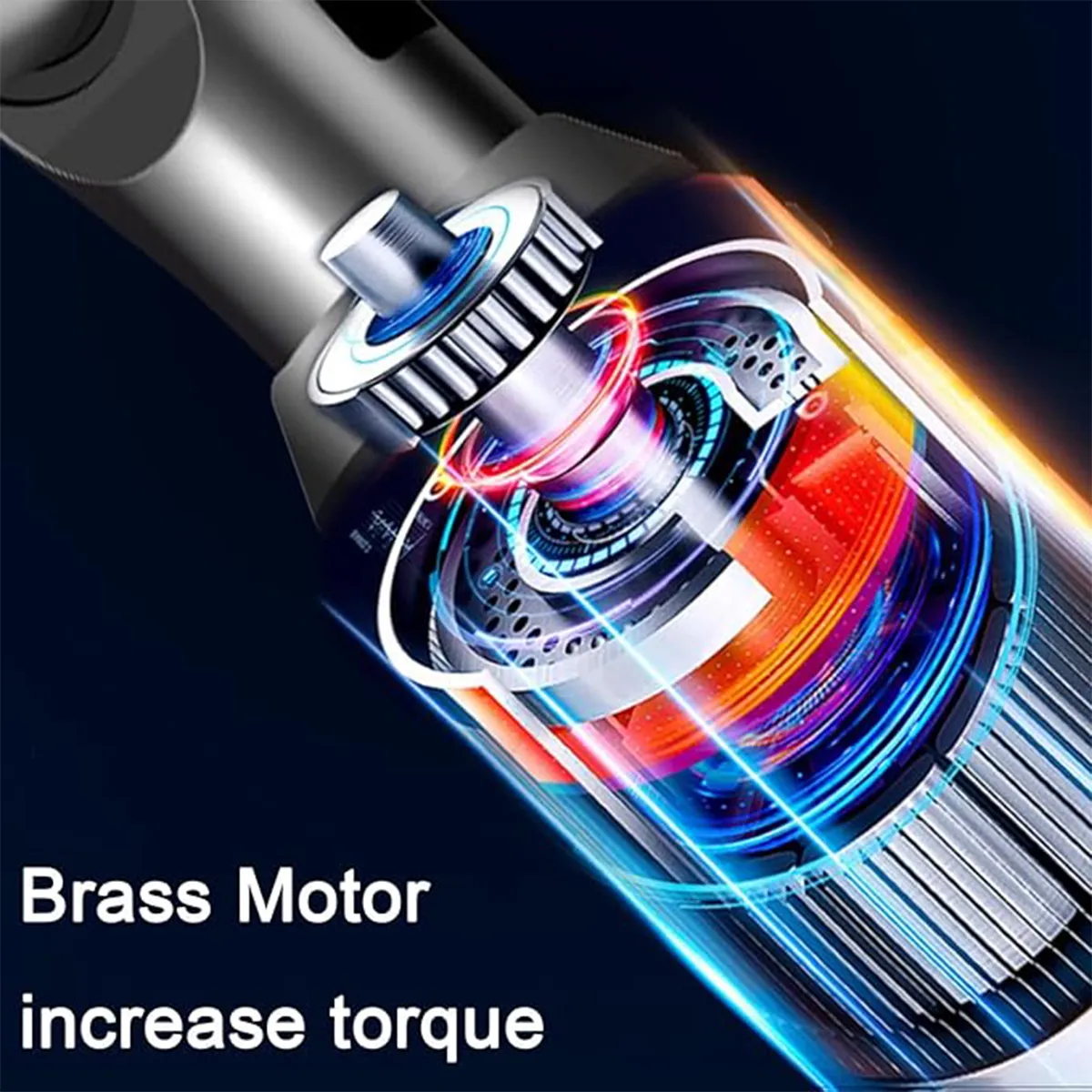12V Lightweight Right Angle Cordless Electric Wrench 5