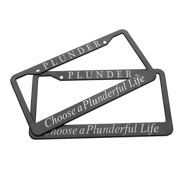 Aluminum License Plate Frame 1