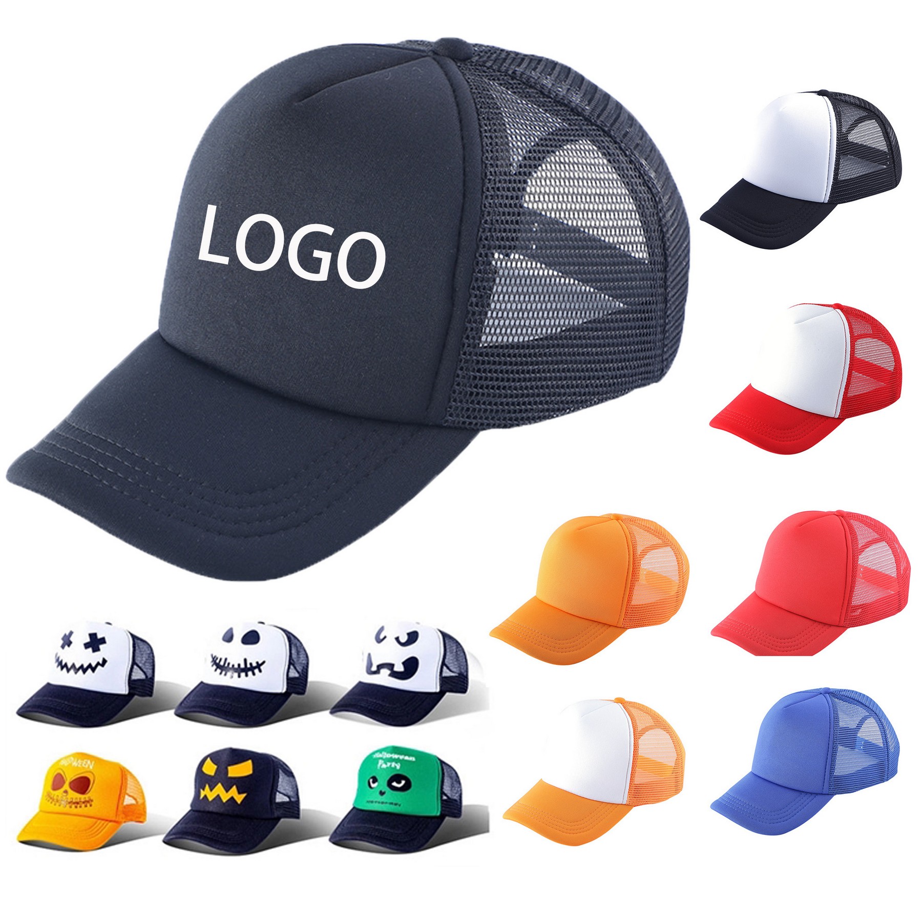 Halloween/Christmas Custom Baseball Caps