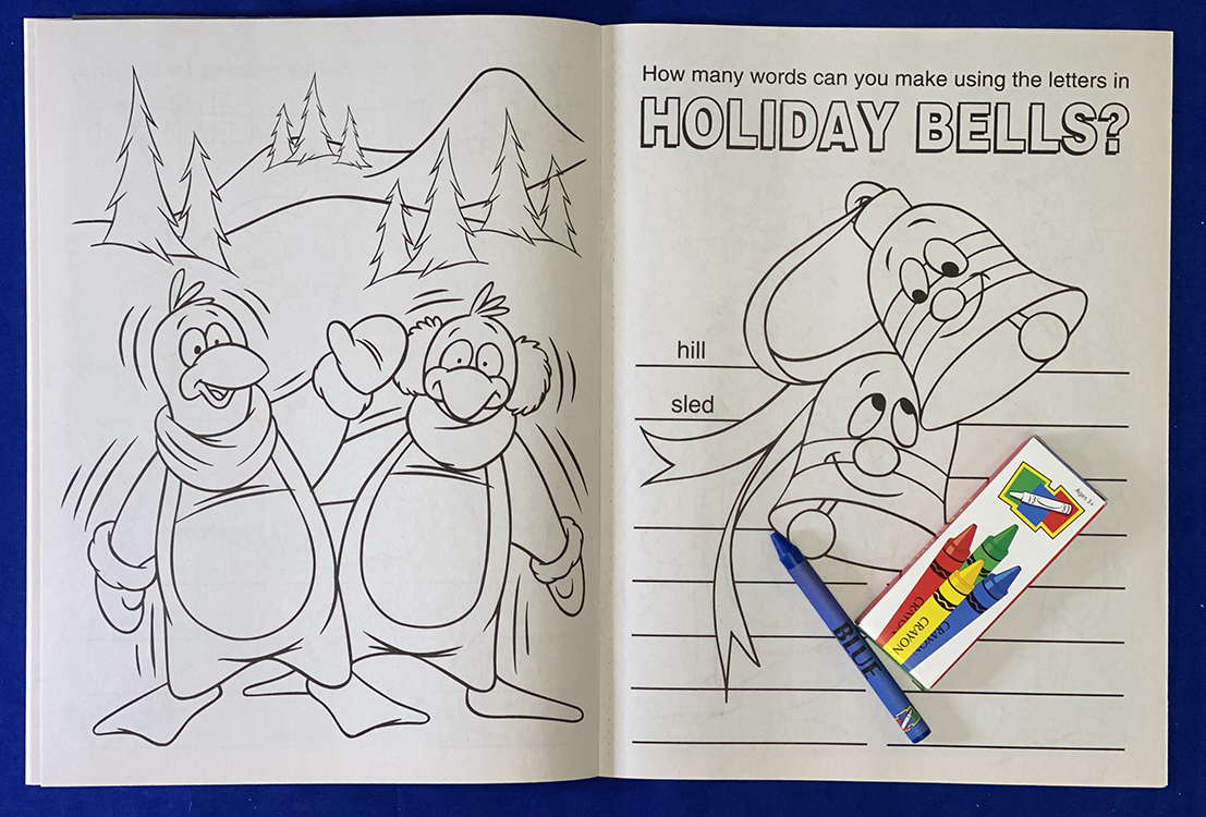 COLORING SET - Santa and Friends Fun Pack 5