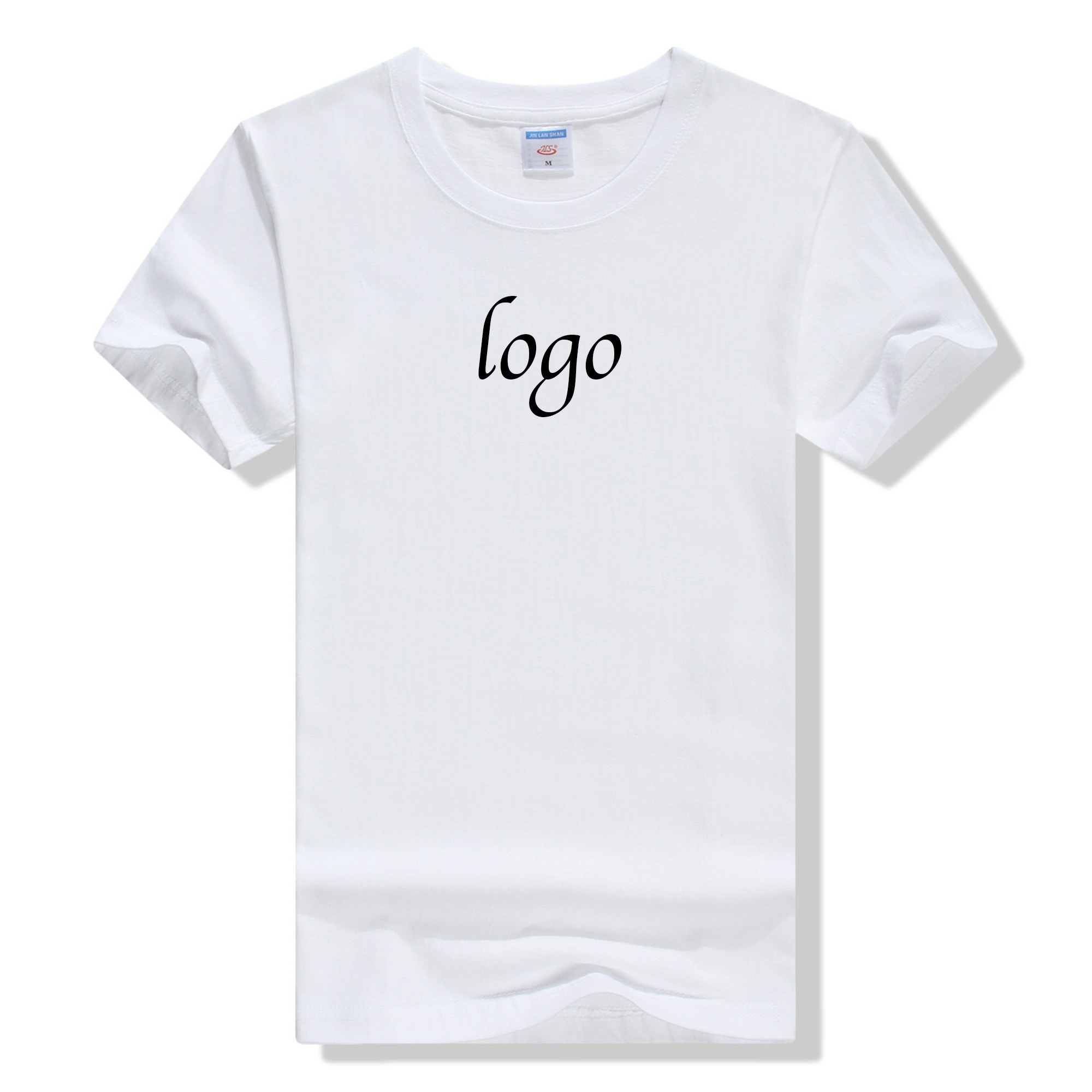 MOQ100 Pure Cotton Round - Neck T - Shirt 4