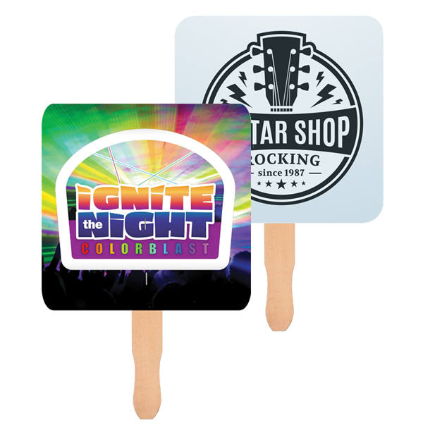 Square Shape Hand Fan 2
