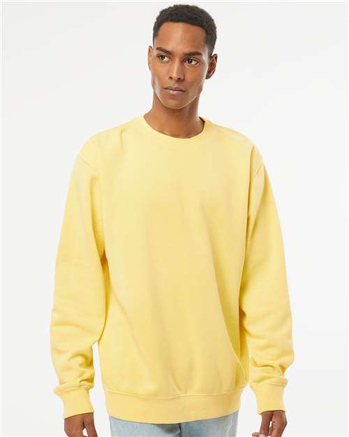 Unisex Midweight Pigment-Dyed Crewneck Sweatshirt - PRM3500 82
