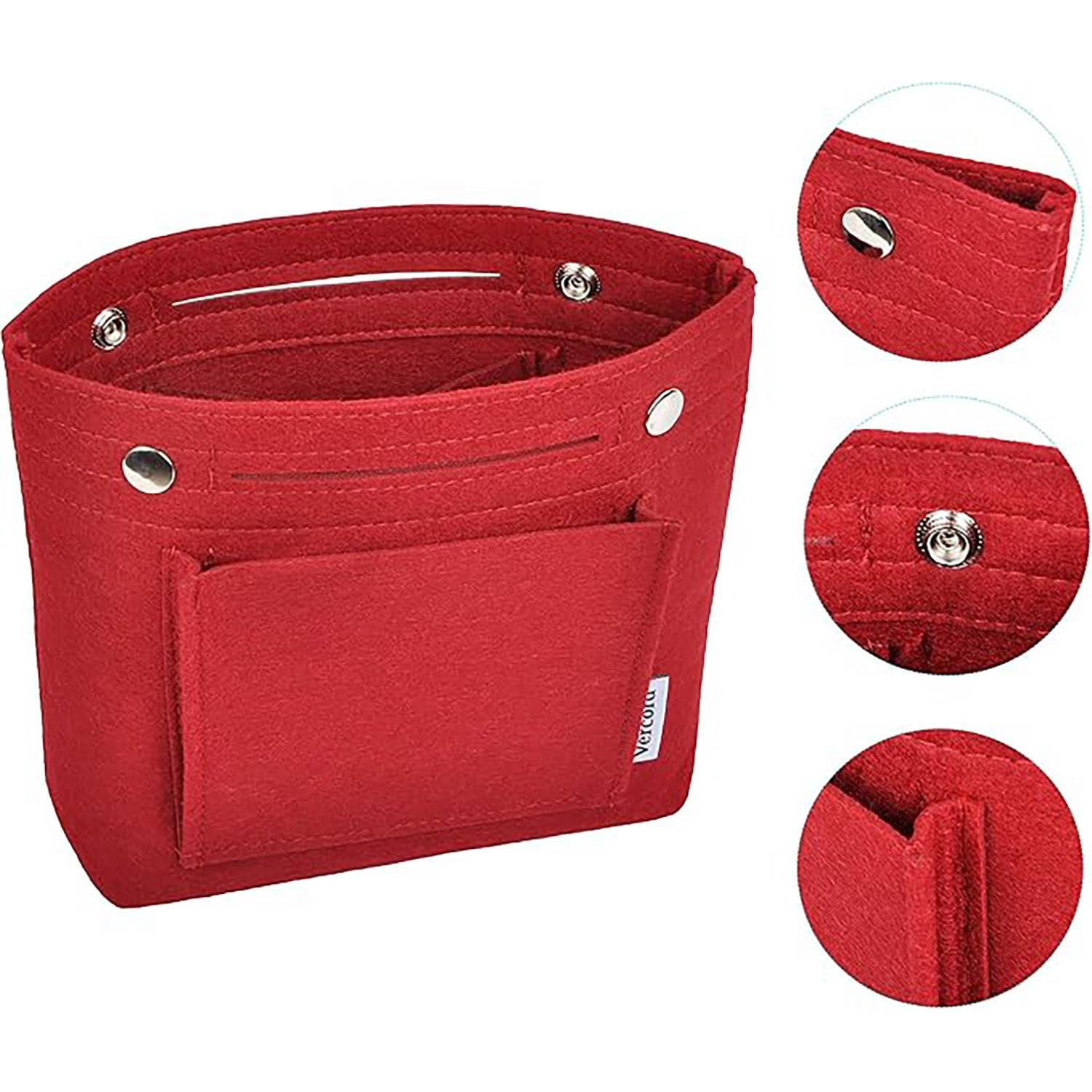 Felt Snap Storage Bag 8