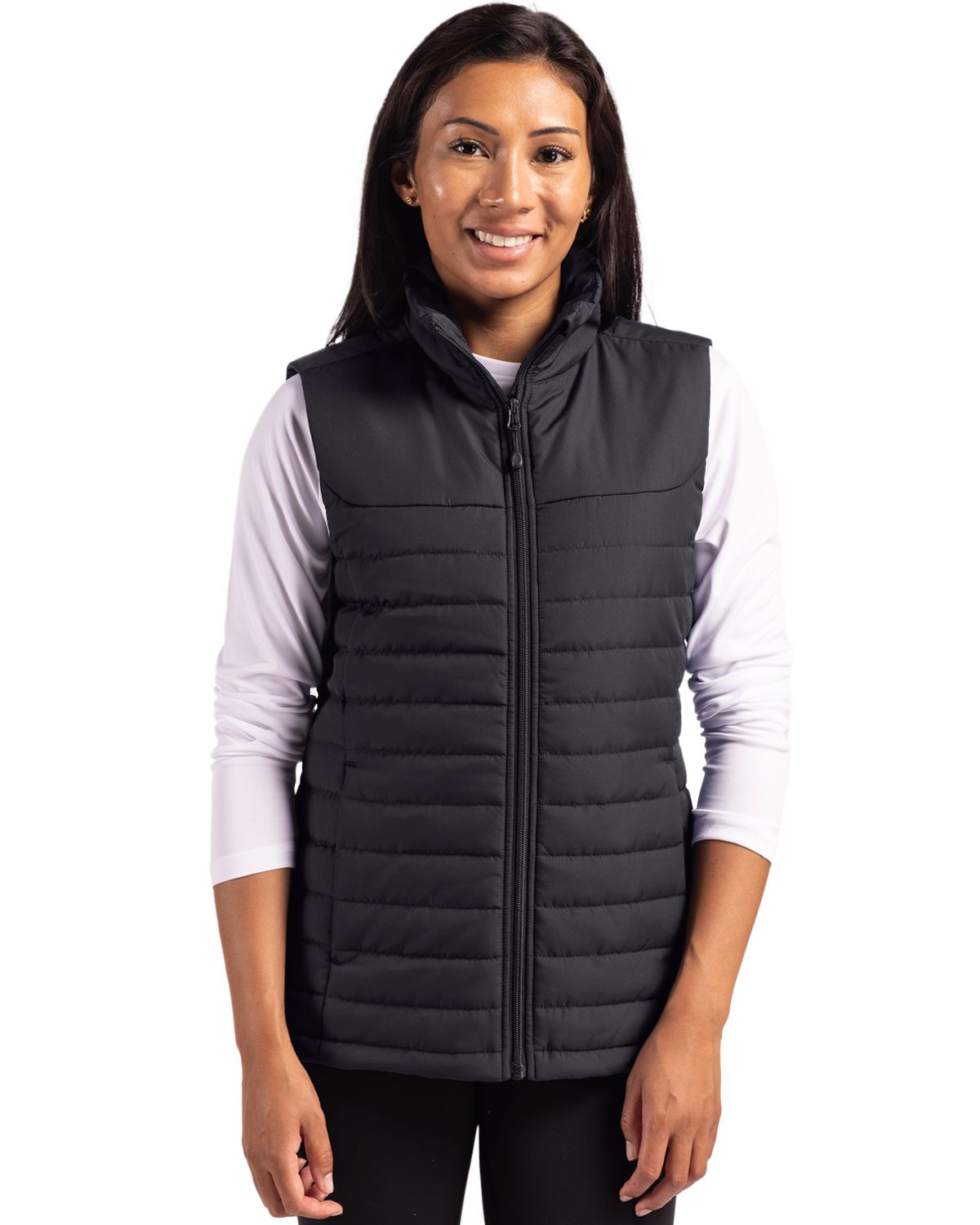 Elevation Eco Full Zip Womens Puffer Vest