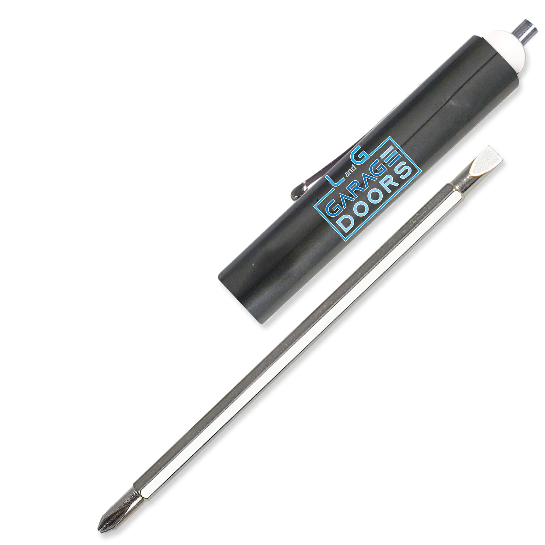 Jumbo Pocket Screwdriver Reversible Flat Blade + Magnet 24