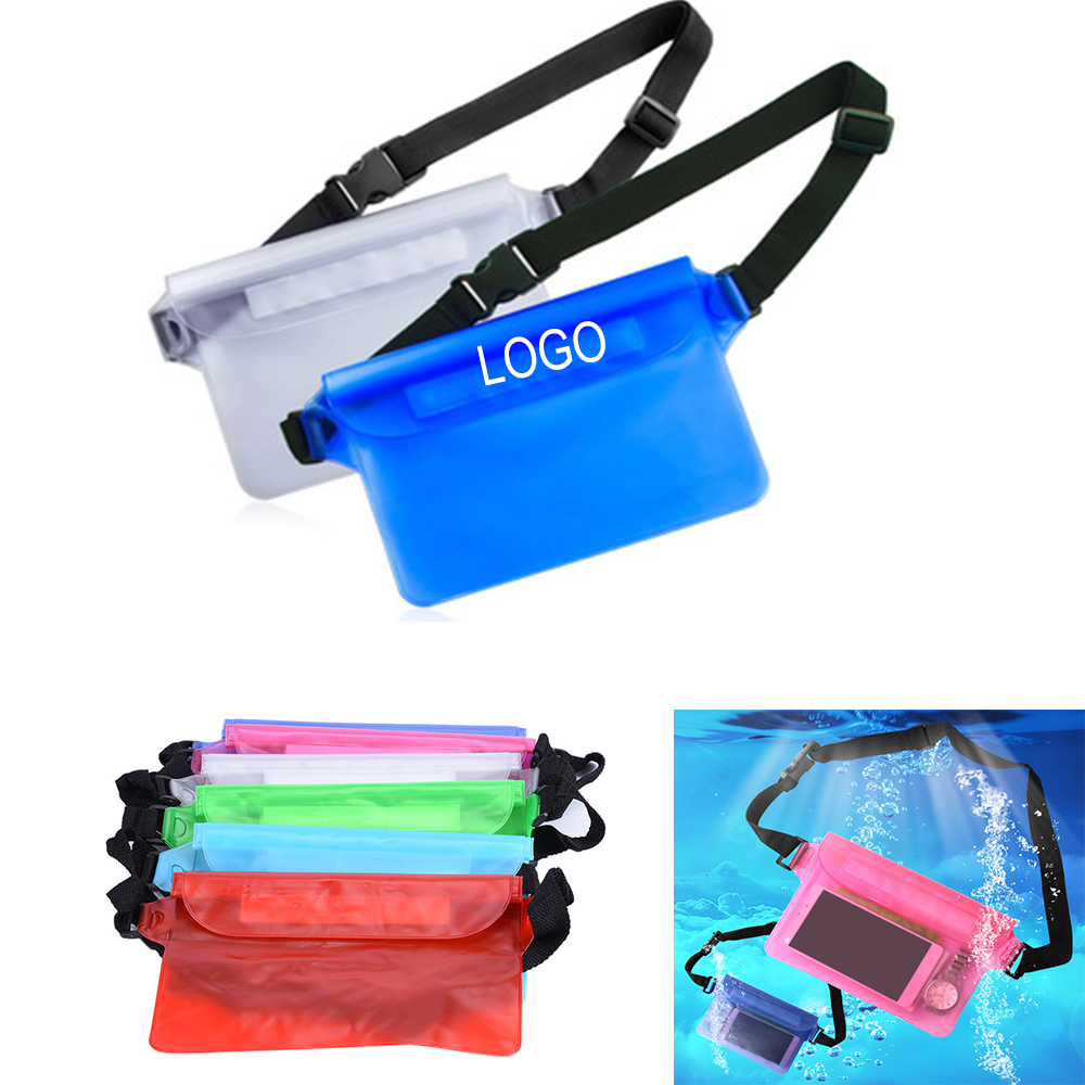PVC Waterproof Swimming Waist Bag 2