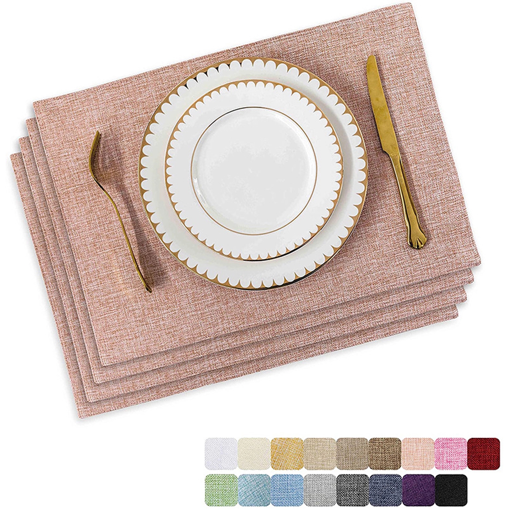 Double Layer Linen Placemat 4