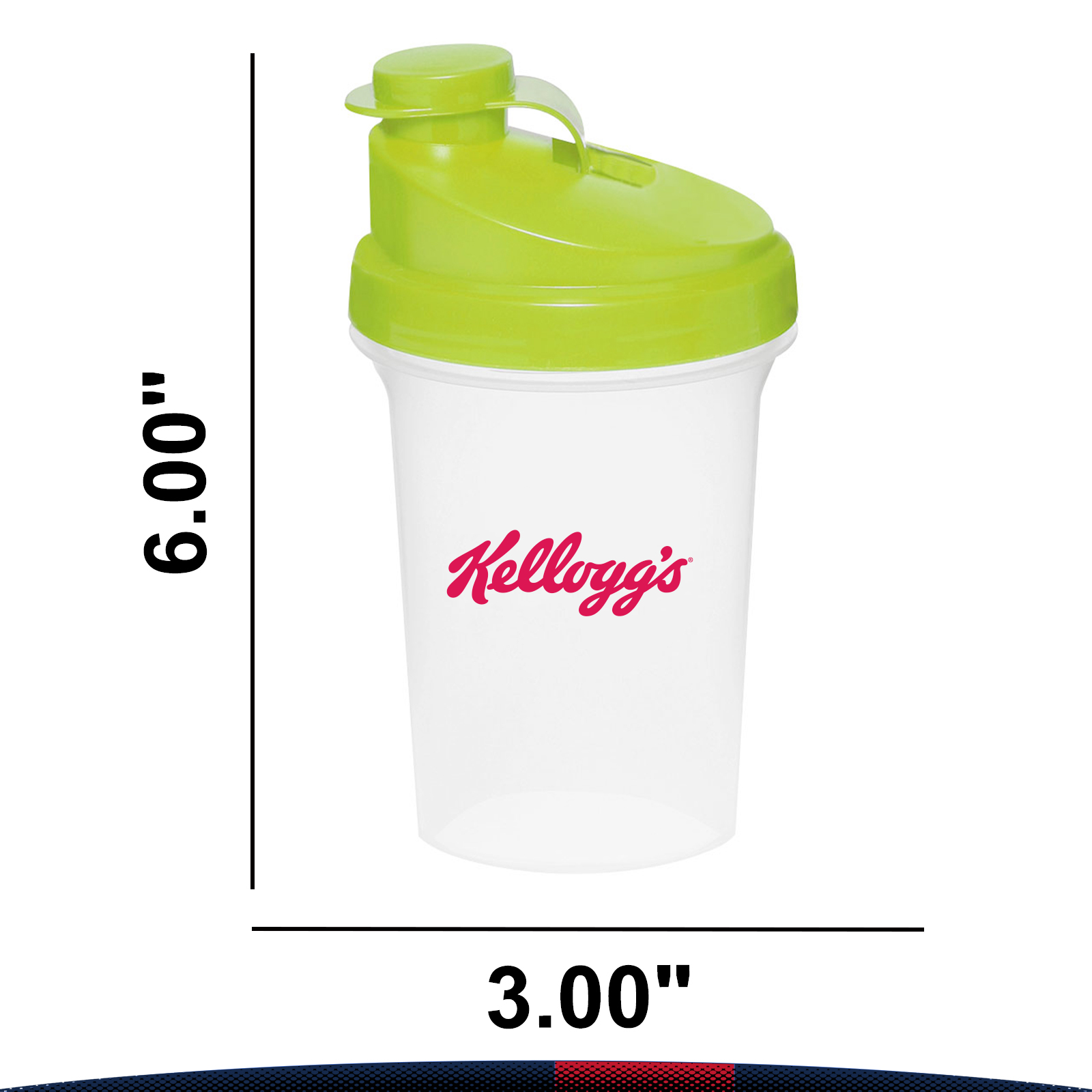 Nabitl Plastic Shaker Bottle - 16 OZ. 7