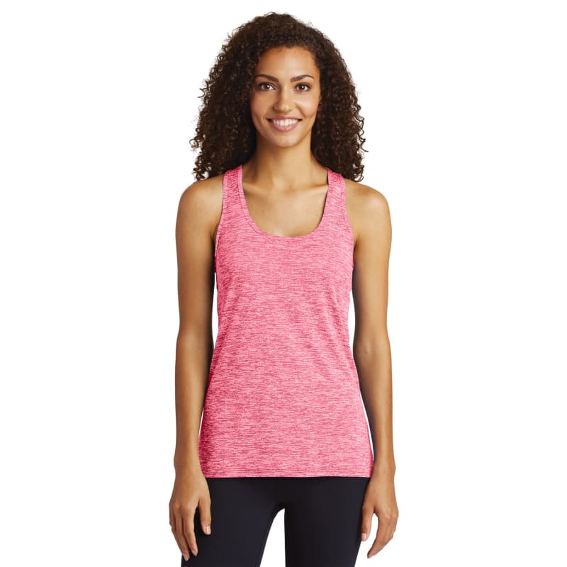 Sport-Tek Women's PosiCharge Electric Heather Racerback Tank. 44