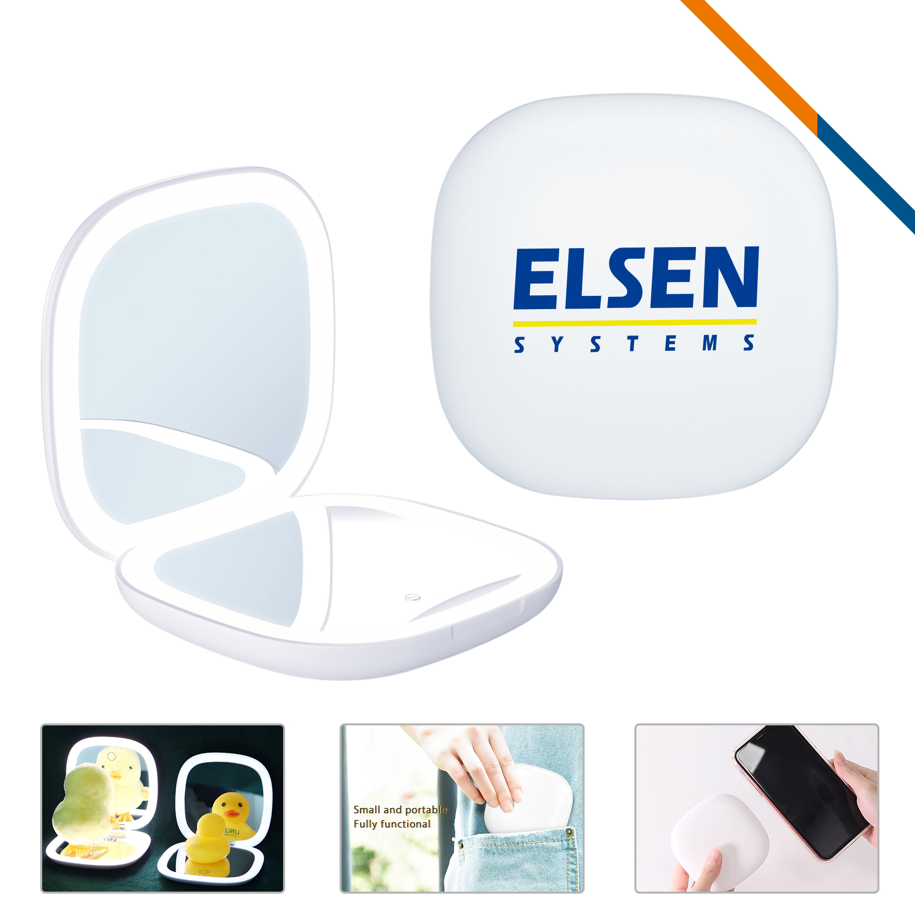 Nia LED Compact Mirror 4
