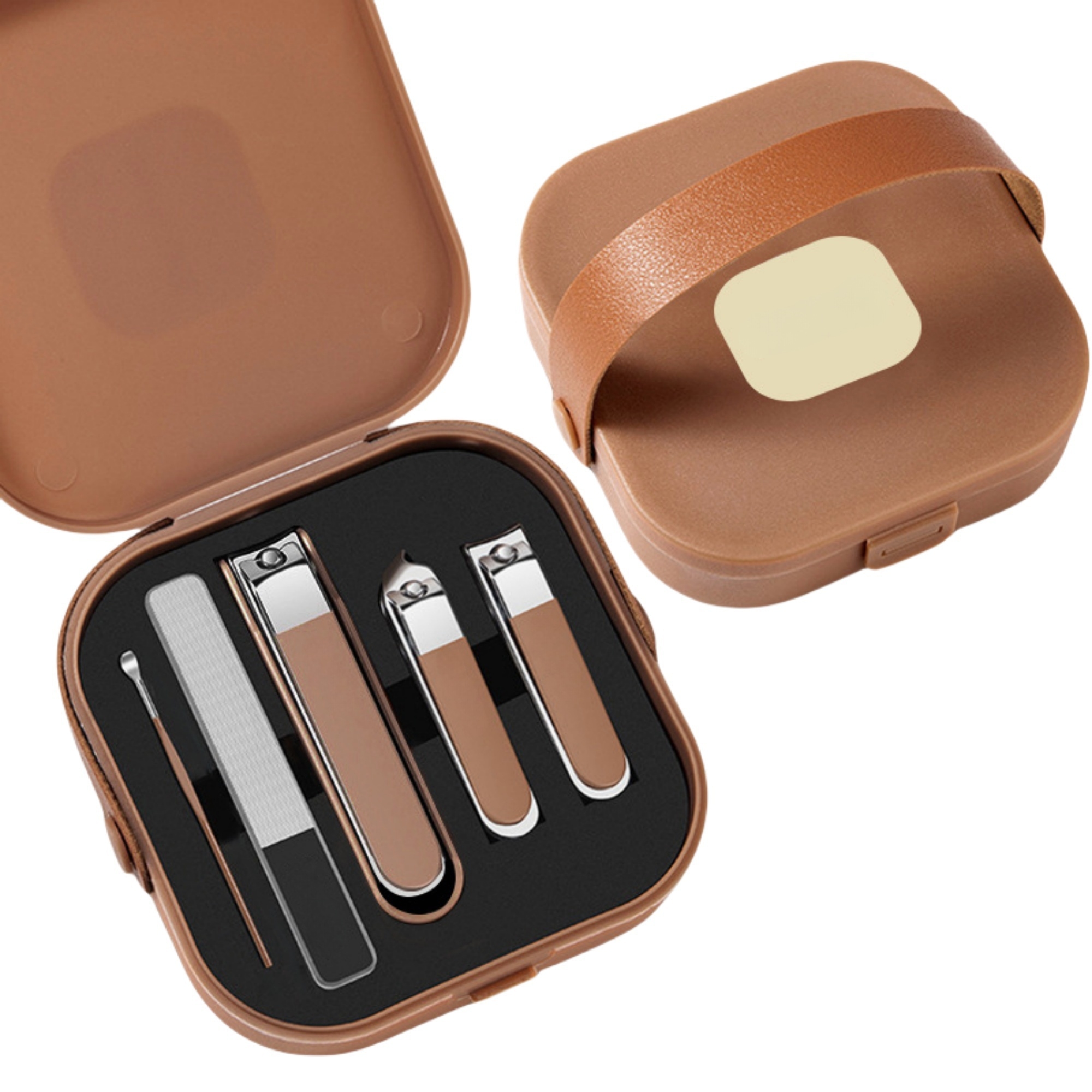 Portable Travel Mate Steel Nail Clippers Set 7