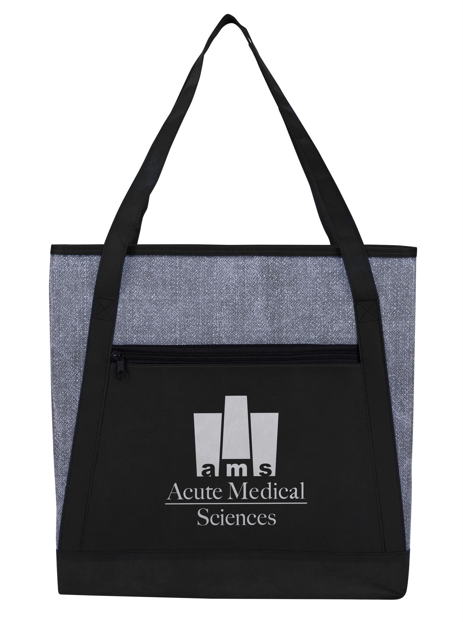 Good Value™ Heathered RPET Non-Woven Tote 16