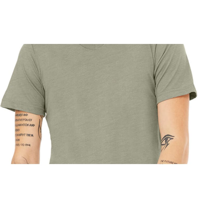 Bella + Canvas Unisex CVC Jersey V-Neck T-Shirt 9