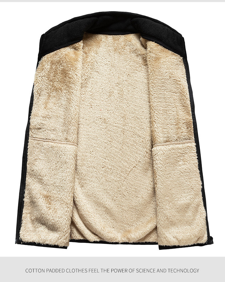 Men's Sleeveless Fleece Vest Jacket 2
