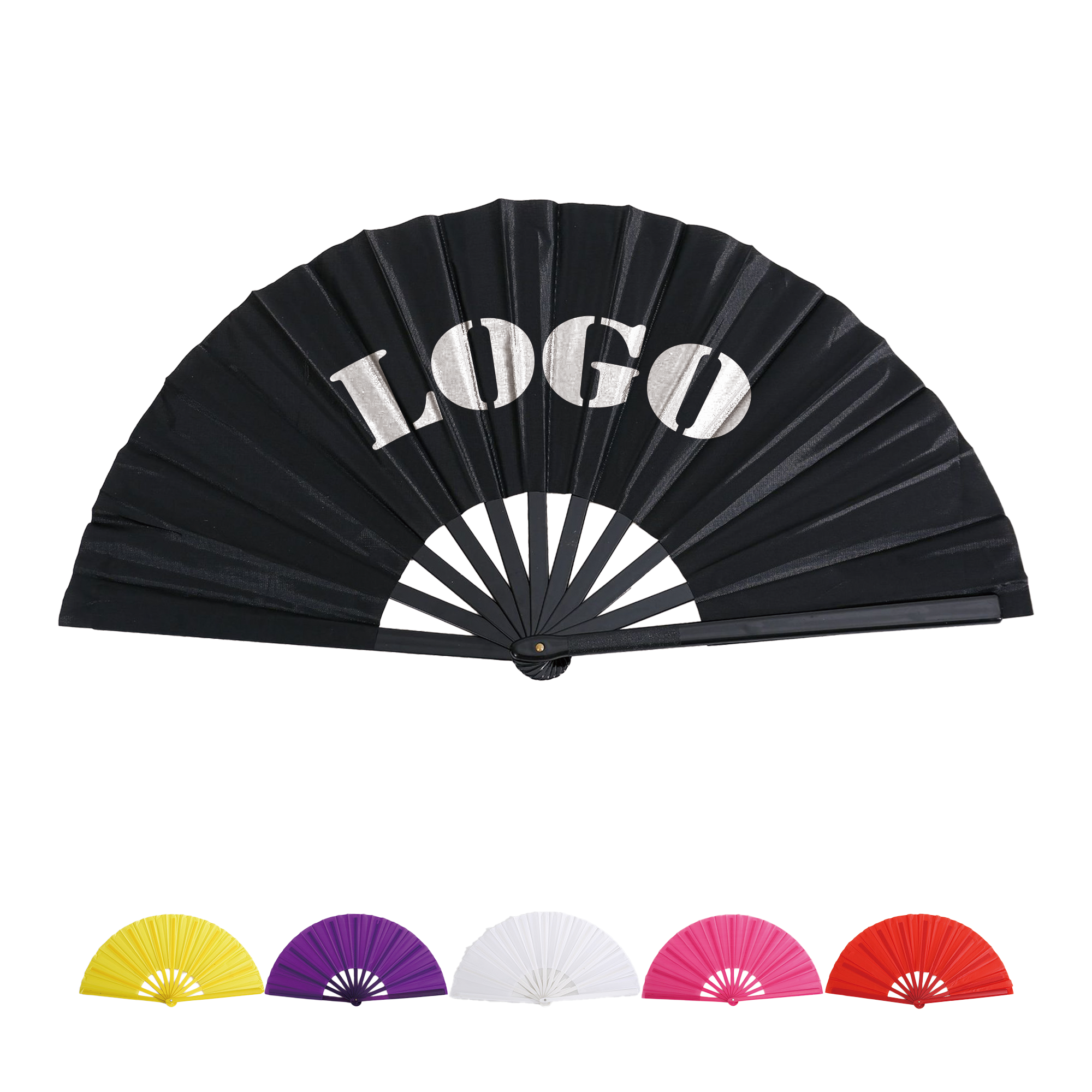 10" Traditional Evernts Promotional Folding Fan 3