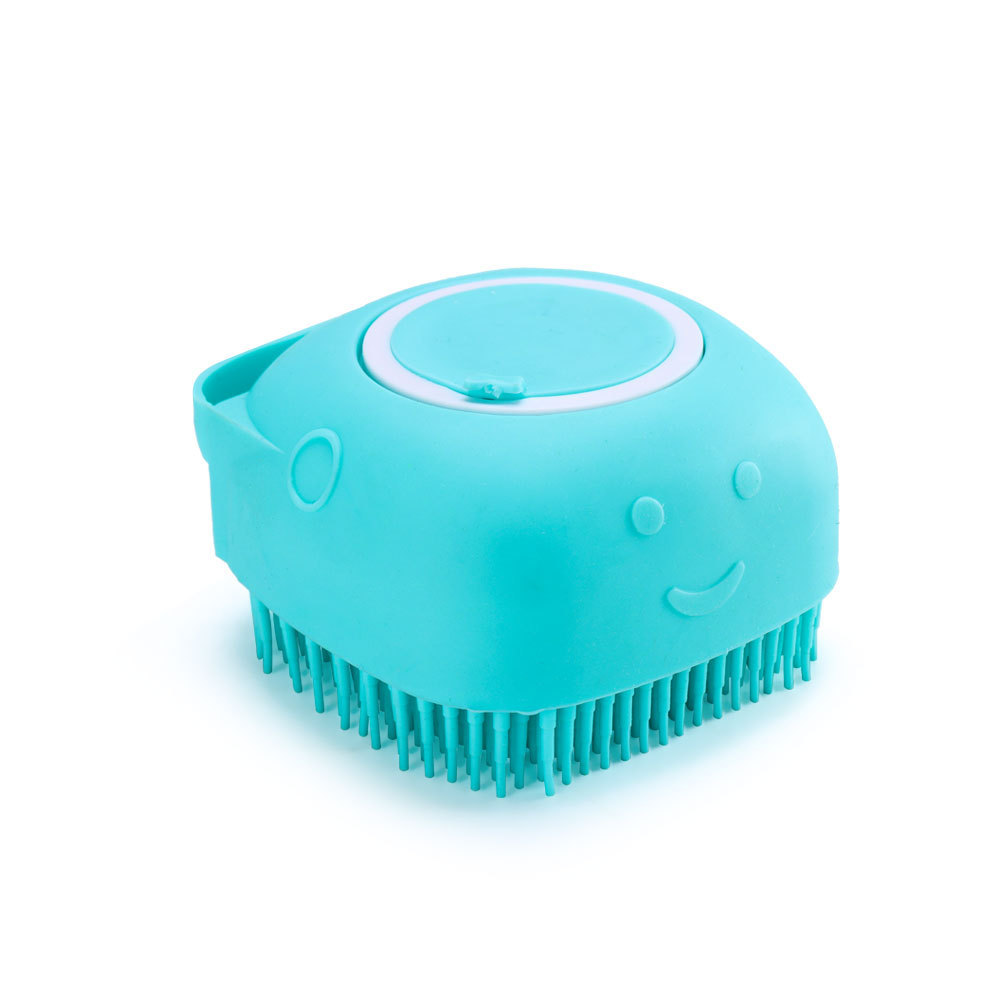 Dog Cat Silicone Bath Shower Brushes Pet Massage 2