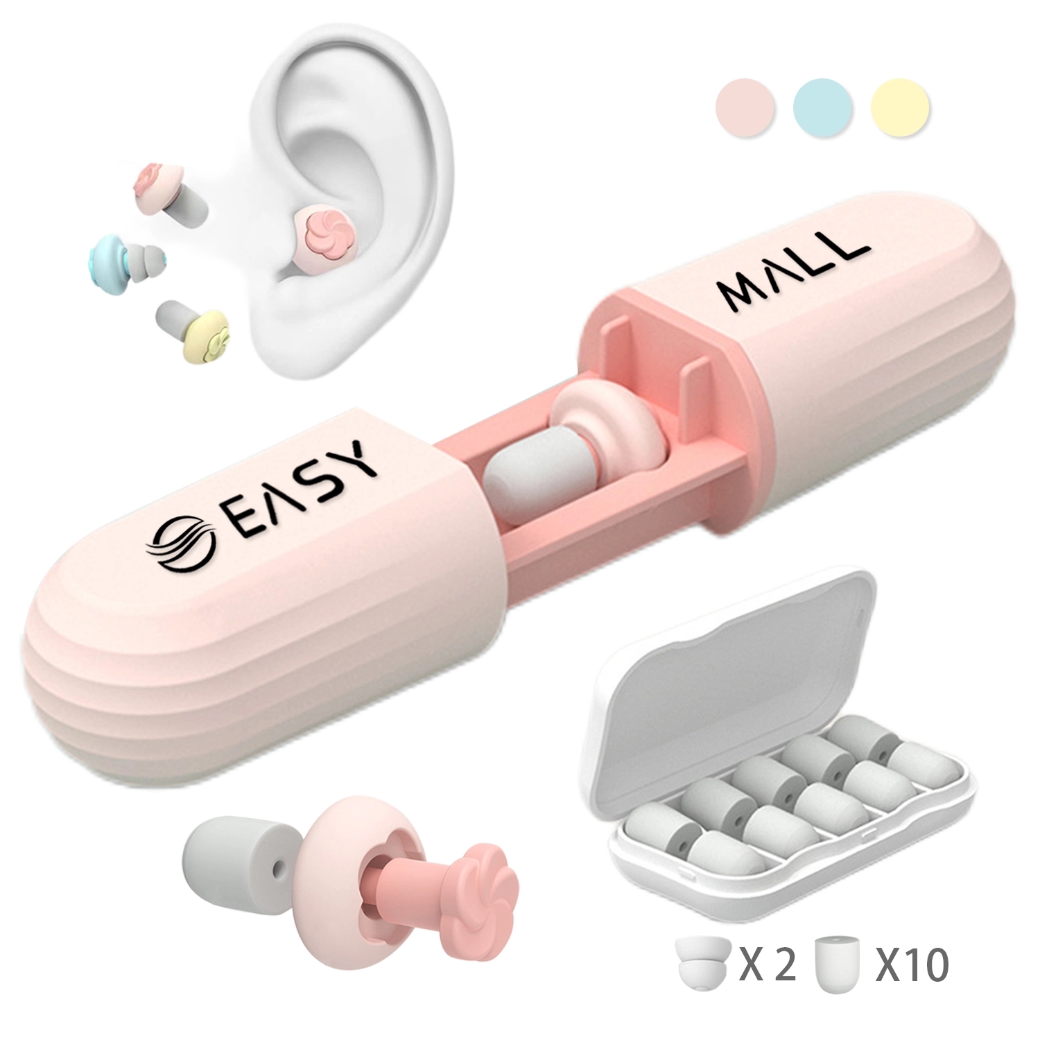 Anti Noise Sponge Ear Plugs 1