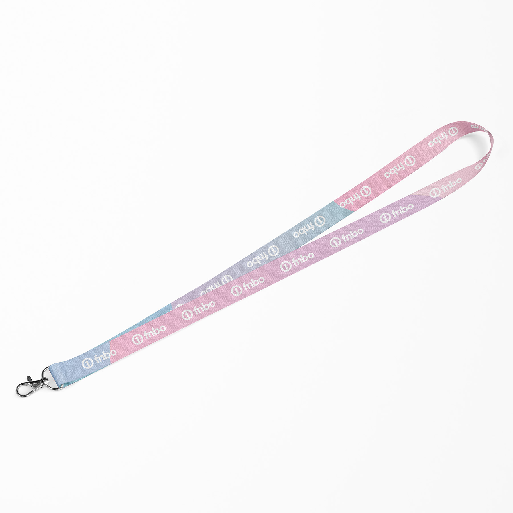 3/4" Full Color Satin Finish Lanyard, Single Attachment Import Air (FAST Production)
