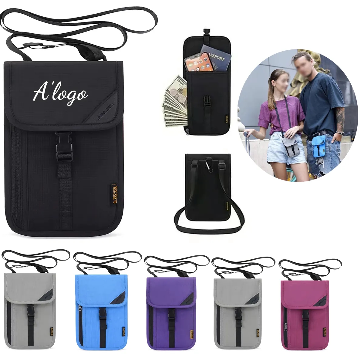 Multifunctional Travel Pouch Possport Wallet 3