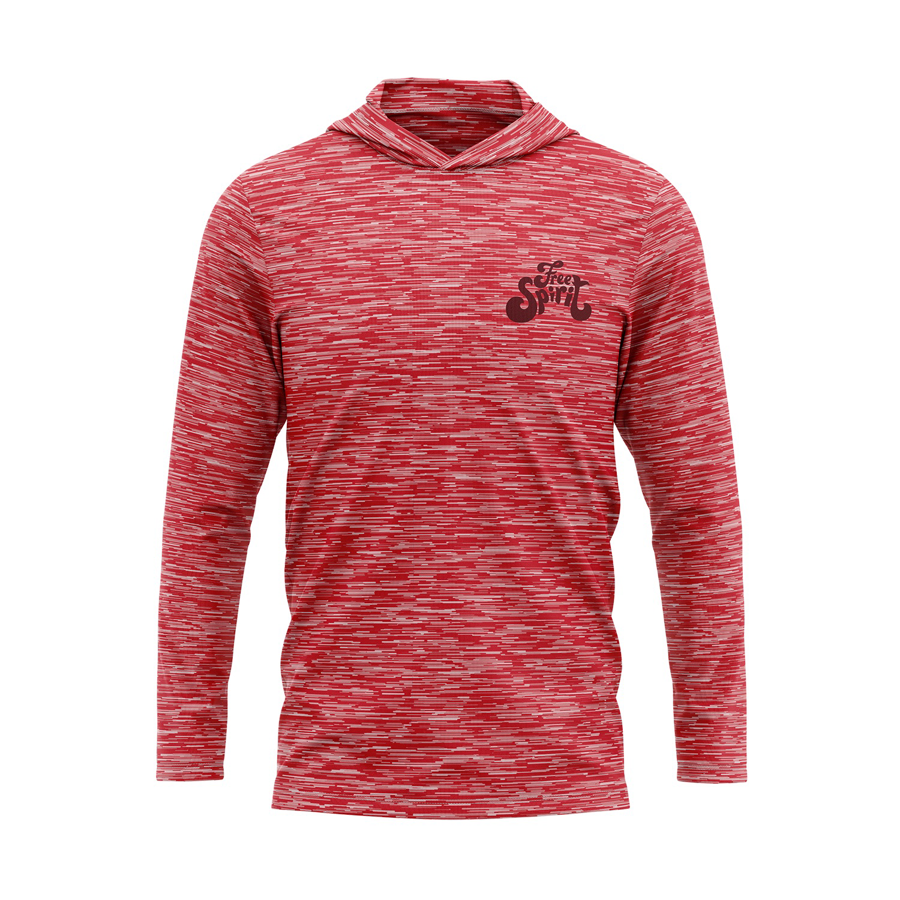 Rush - Long Sleeve Hooded Heather T-Shirt 3