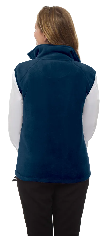 Adult Micro Fleece Zip Front Vest 13