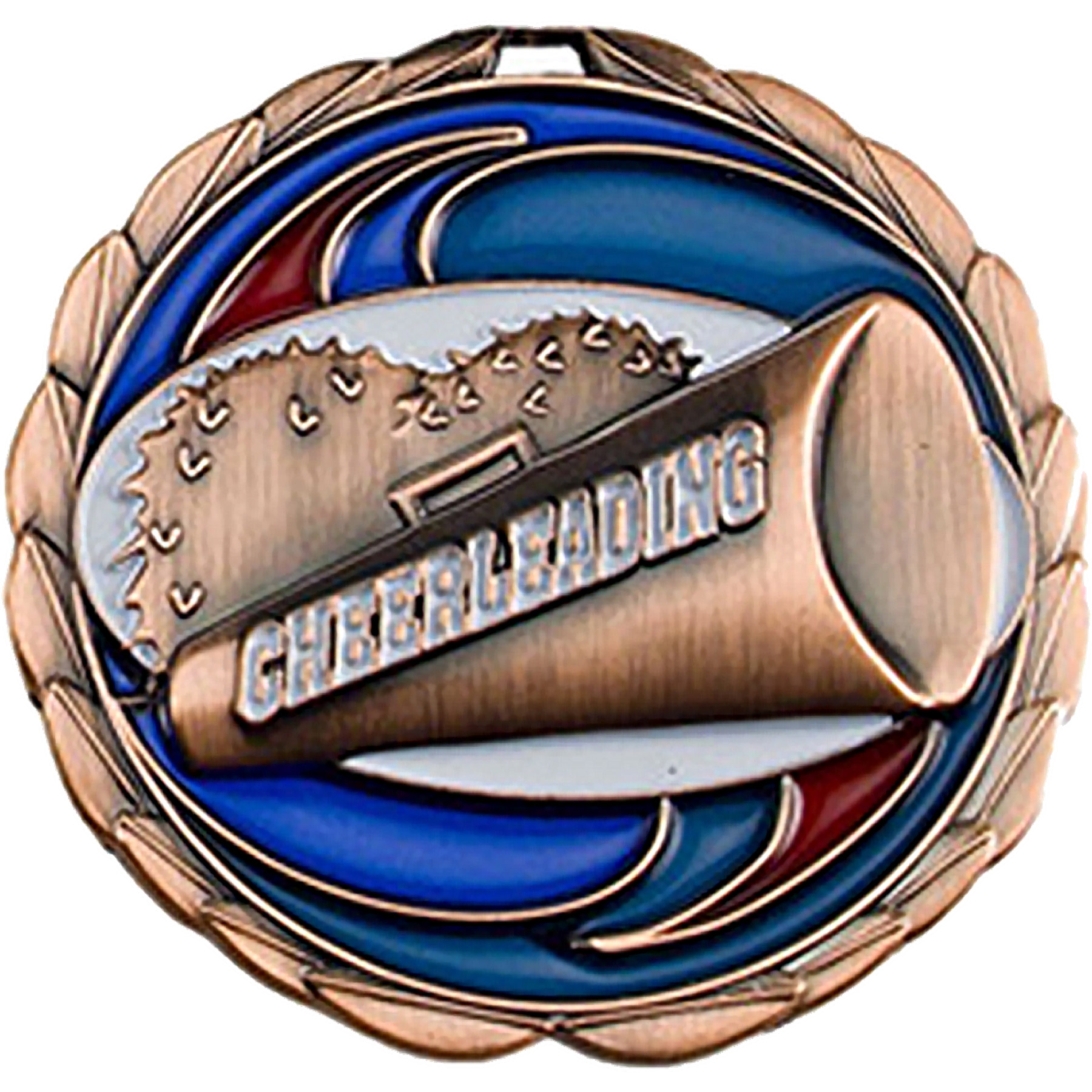 Stock Color Medals: Cheerleading 4