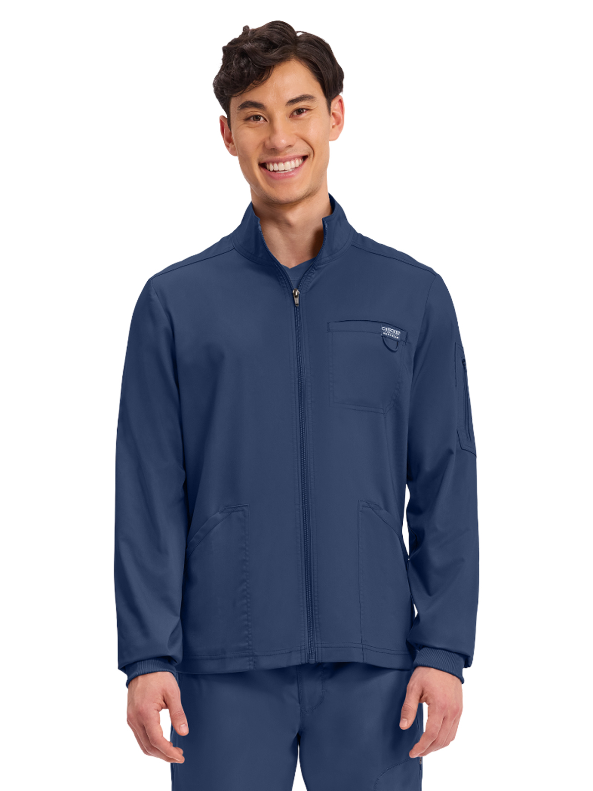 Cherokee - Workwear Revolution - Men's 5-Pocket Zip Front Jacket 4