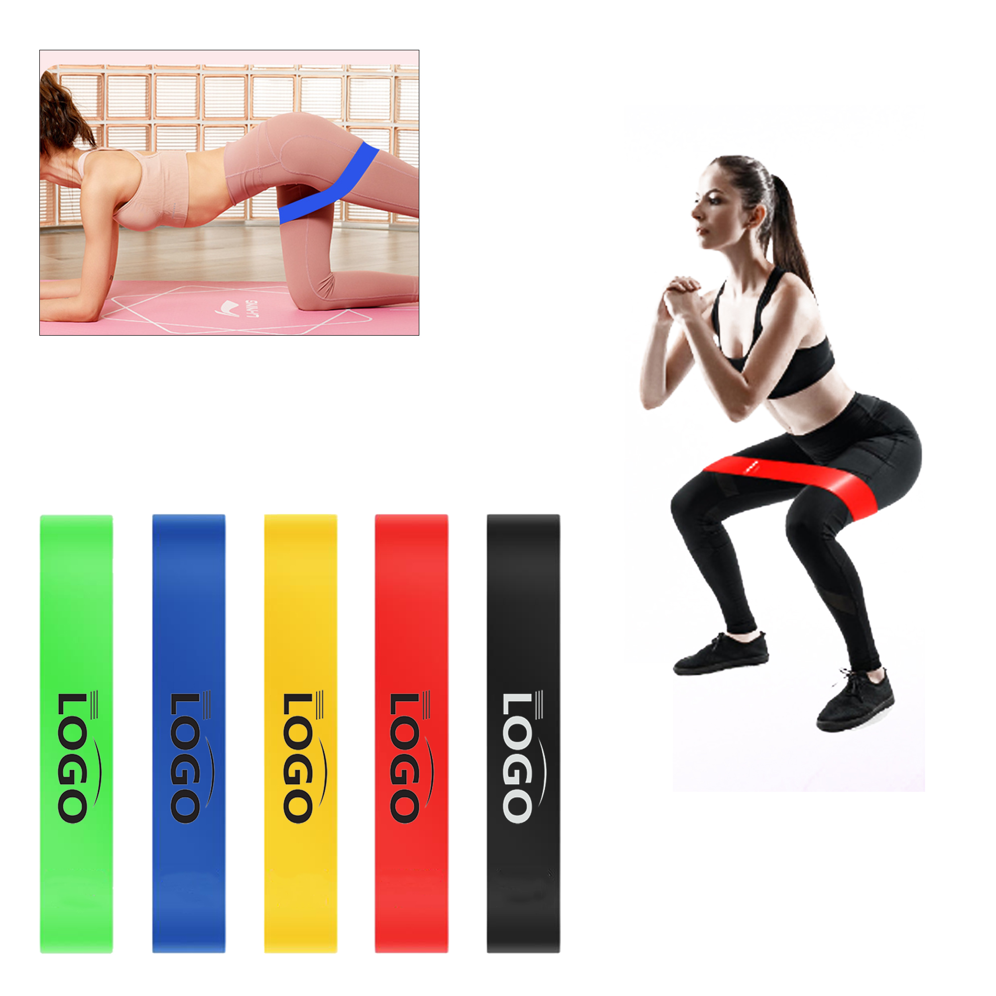 TPE Yoga Sport Resistance Band 2