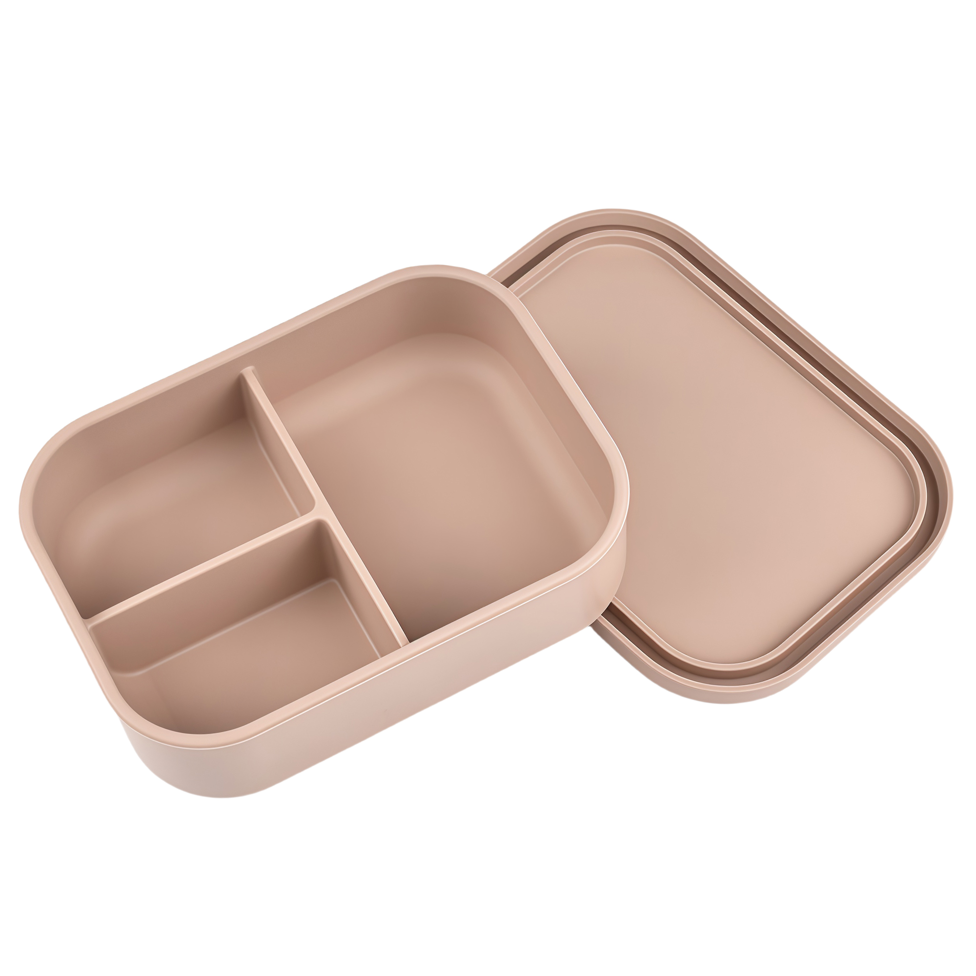 Silicone Lunch Box with 3 Compartments 8